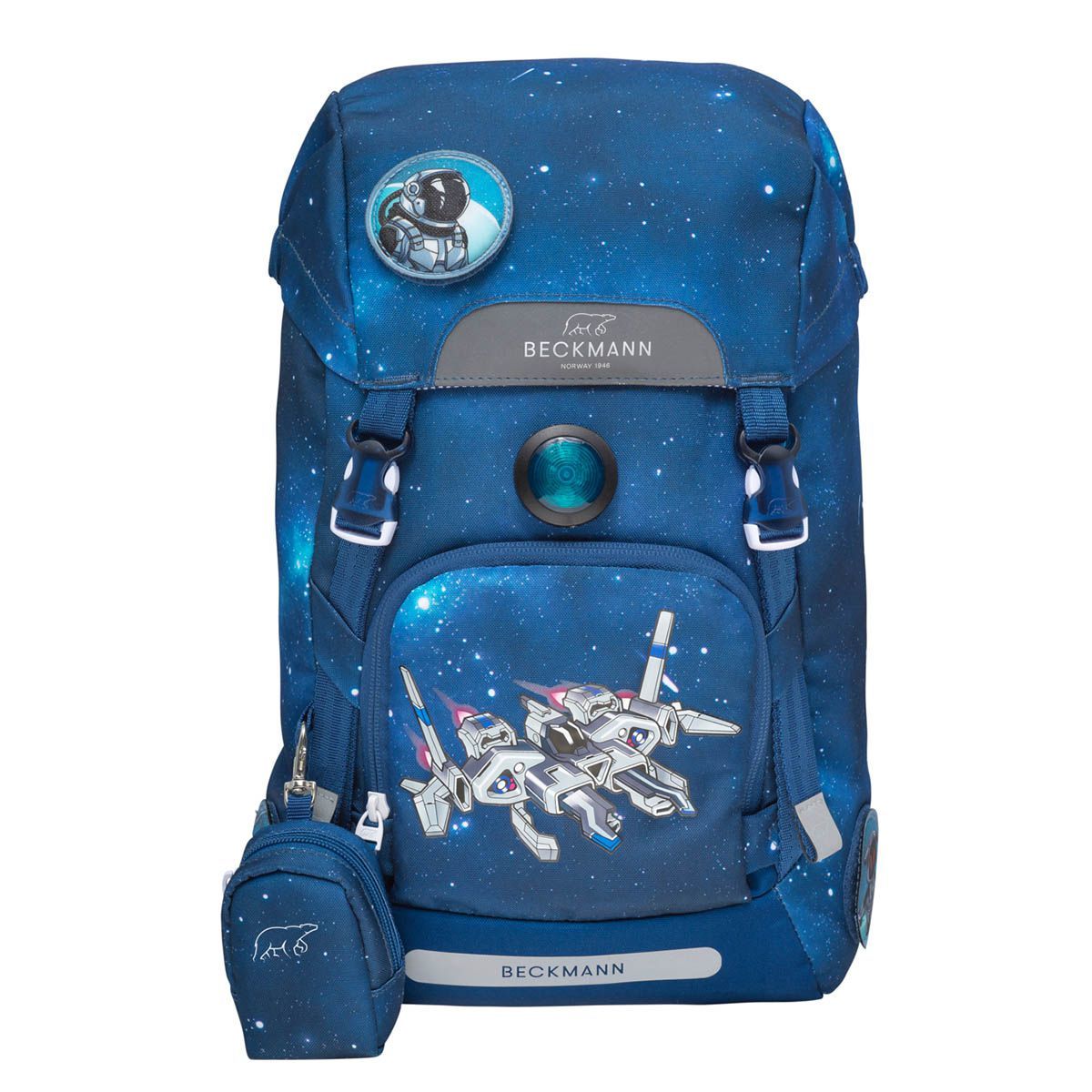 Beckmann Classic Spaceship Schulrucksack Set 6tlg.