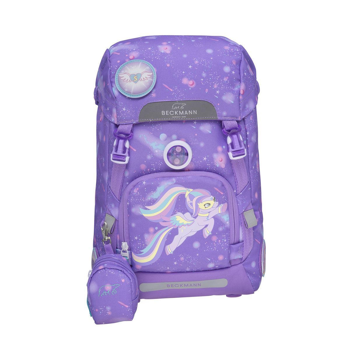 Beckmann Classic Super Pony Schulrucksack Set 6tlg.