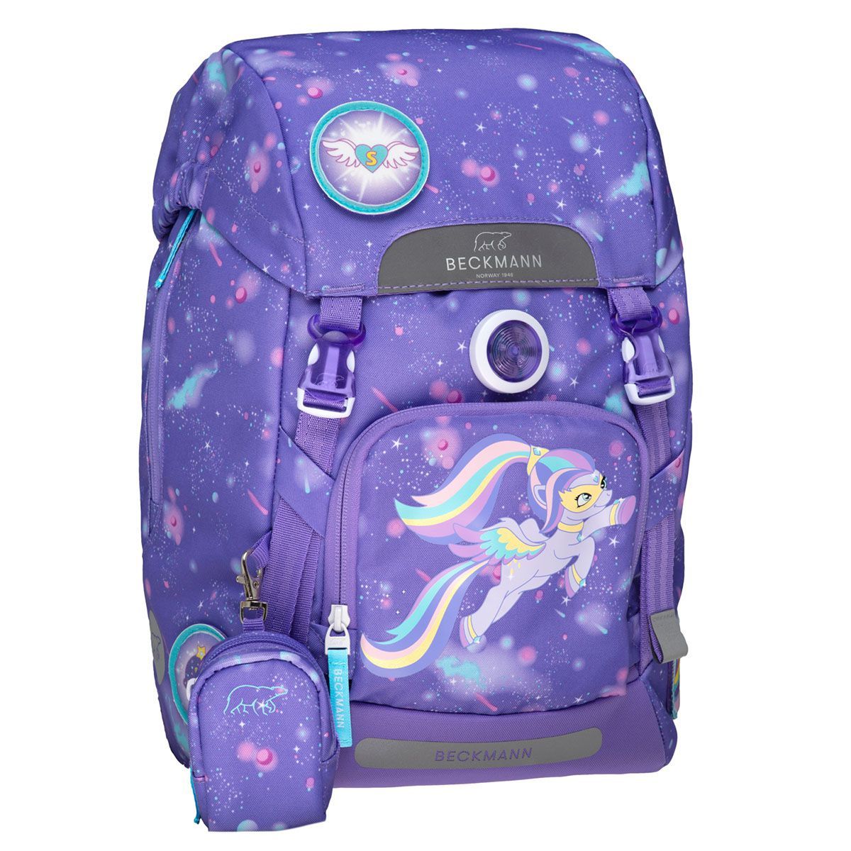 Beckmann Classic Super Pony Schulrucksack Set 6tlg.