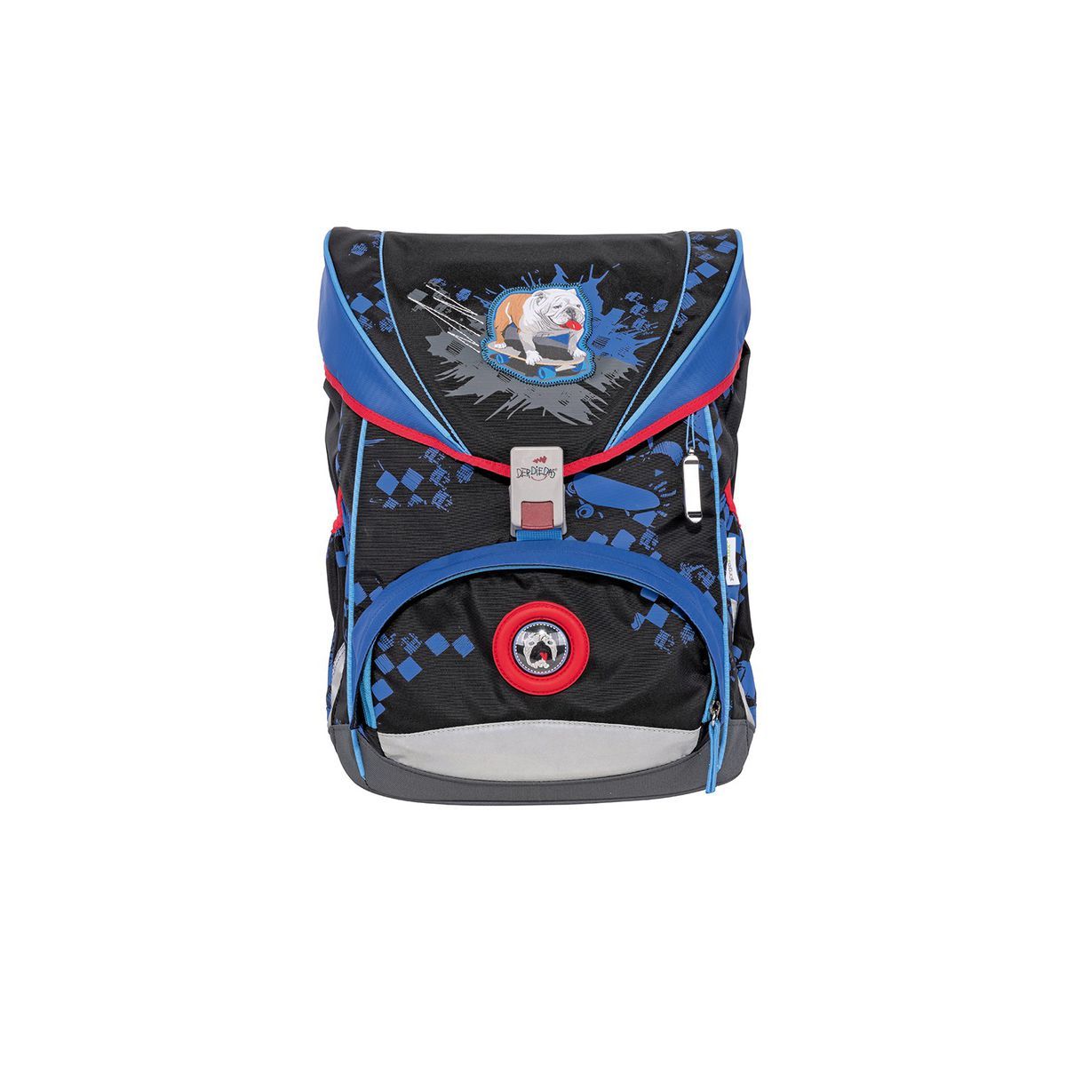 DerDieDas ErgoFlex Skate Dog Schulrucksack Set 5tlg.