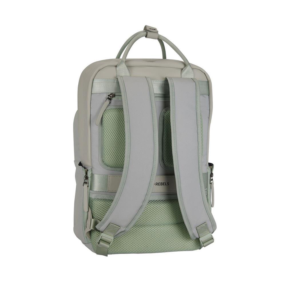 New Rebels Ceres Milwaukee Lime Light Grey Rucksack