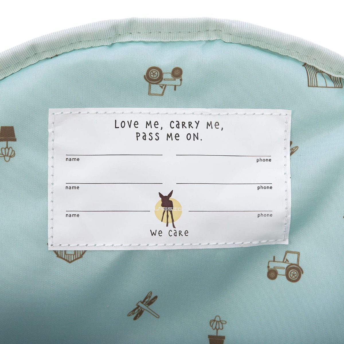 Lässig Mini Adventure Tractor Kindergartenrucksack