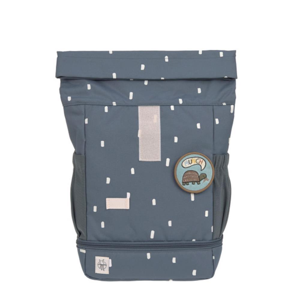 Lässig Mini Happy Prints Midnigt Blue Rolltop Kindergartenrucksack