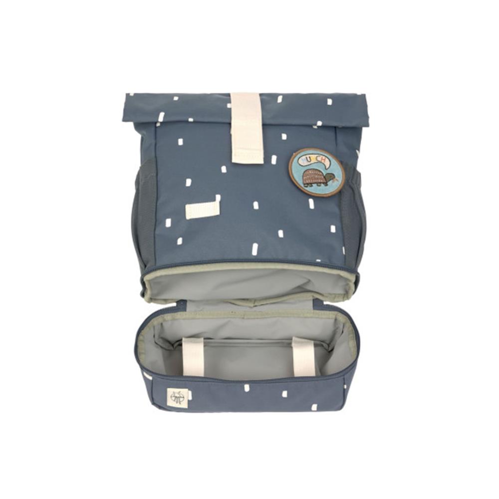 Lässig Mini Happy Prints Midnigt Blue Rolltop Kindergartenrucksack