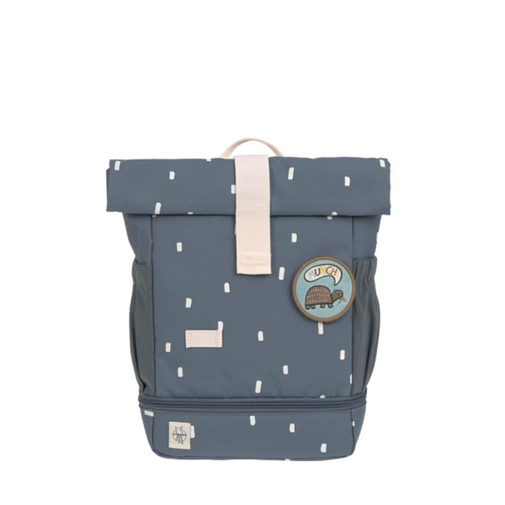 Lässig Mini Happy Prints Midnigt Blue Rolltop Kindergartenrucksack
