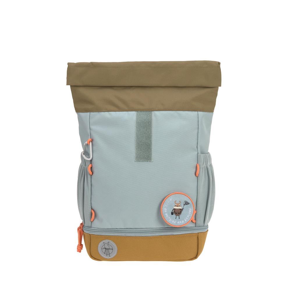 Lässig Mini Nature Light Blue Rolltop Kindergartenrucksack