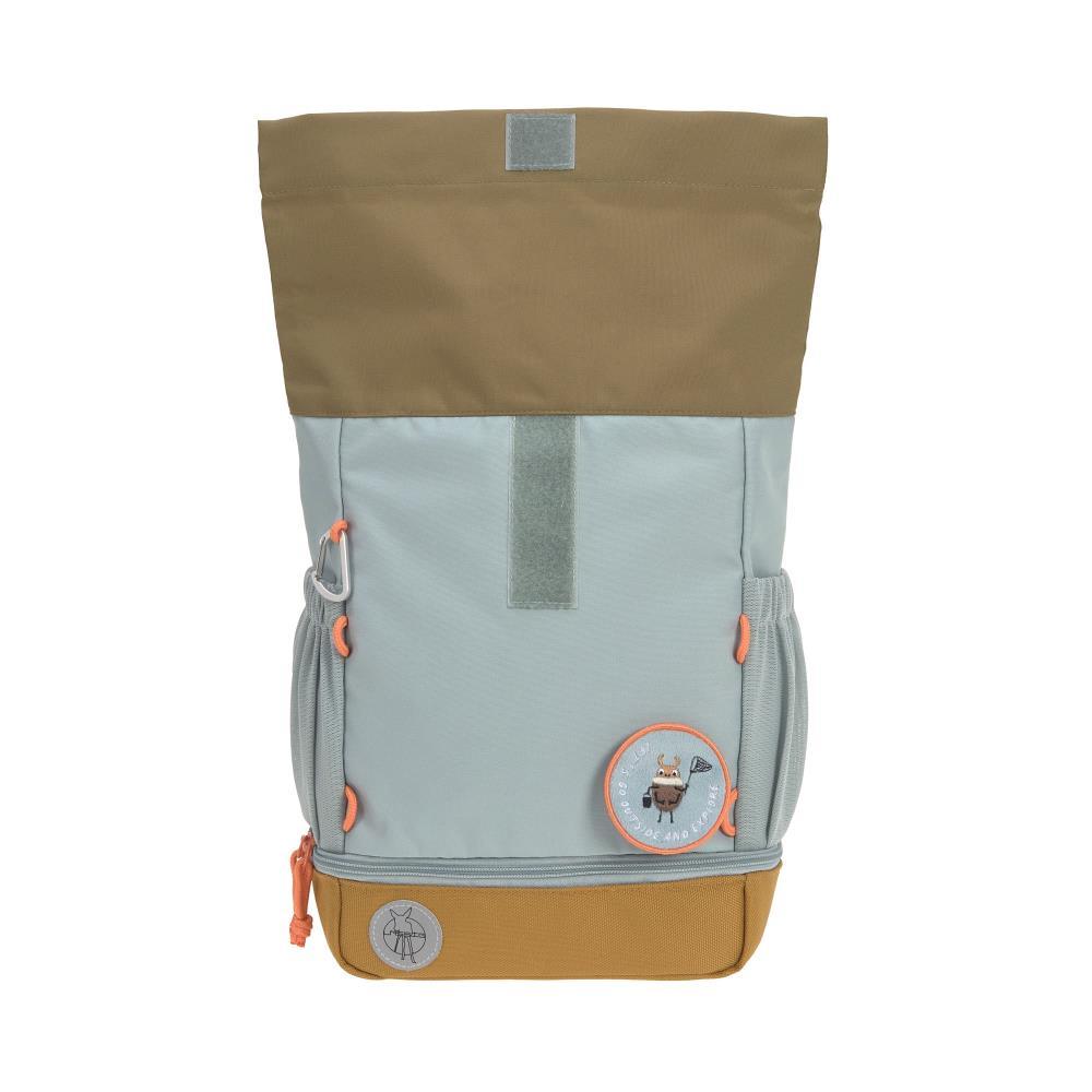 Lässig Mini Nature Light Blue Rolltop Kindergartenrucksack