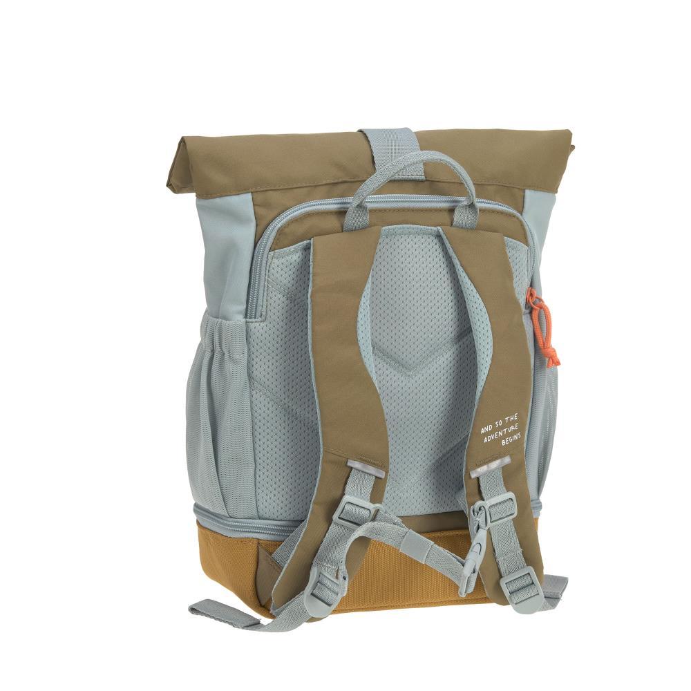 Lässig Mini Nature Light Blue Rolltop Kindergartenrucksack