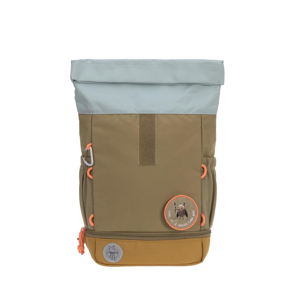 Lässig Mini Nature Olive Rolltop Kindergartenrucksack