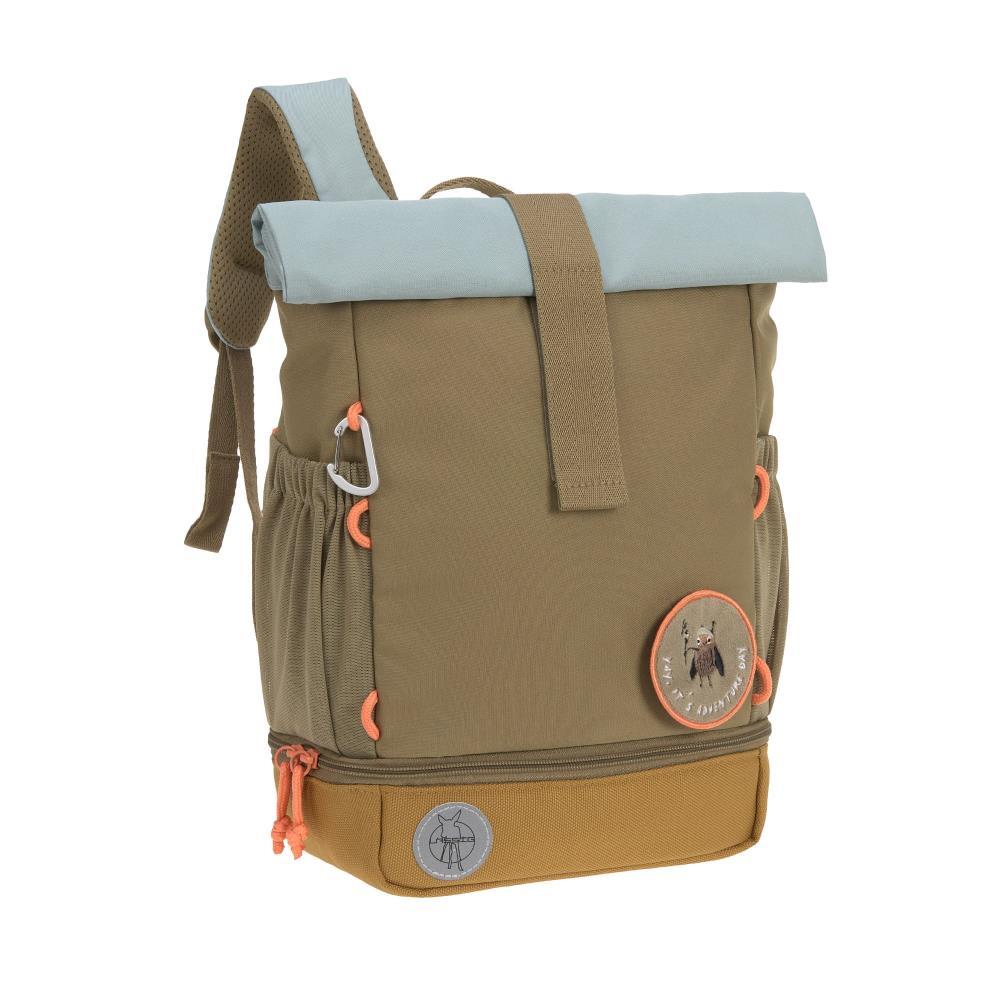 Lässig Mini Nature Olive Rolltop Kindergartenrucksack