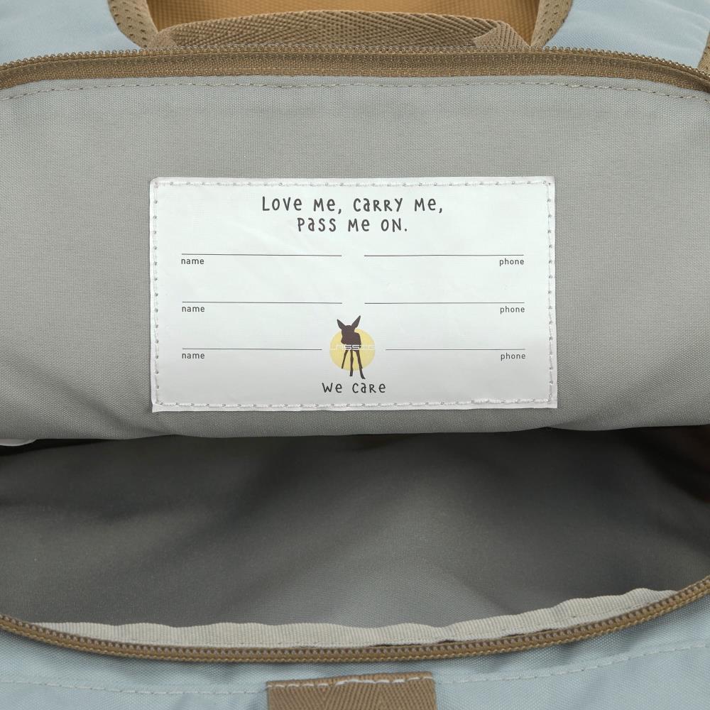 Lässig Mini Nature Olive Rolltop Kindergartenrucksack