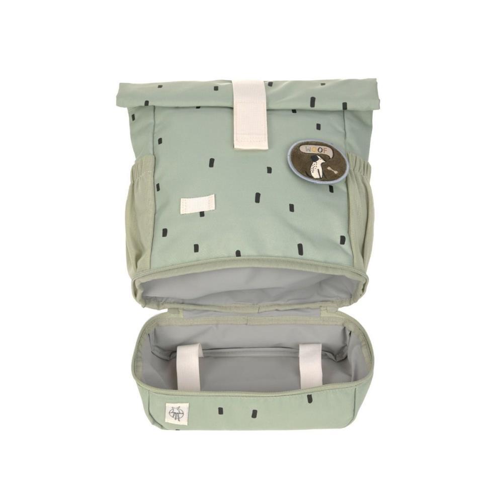 Lässig Mini Happy Prints Olive Rolltop Kindergartenrucksack