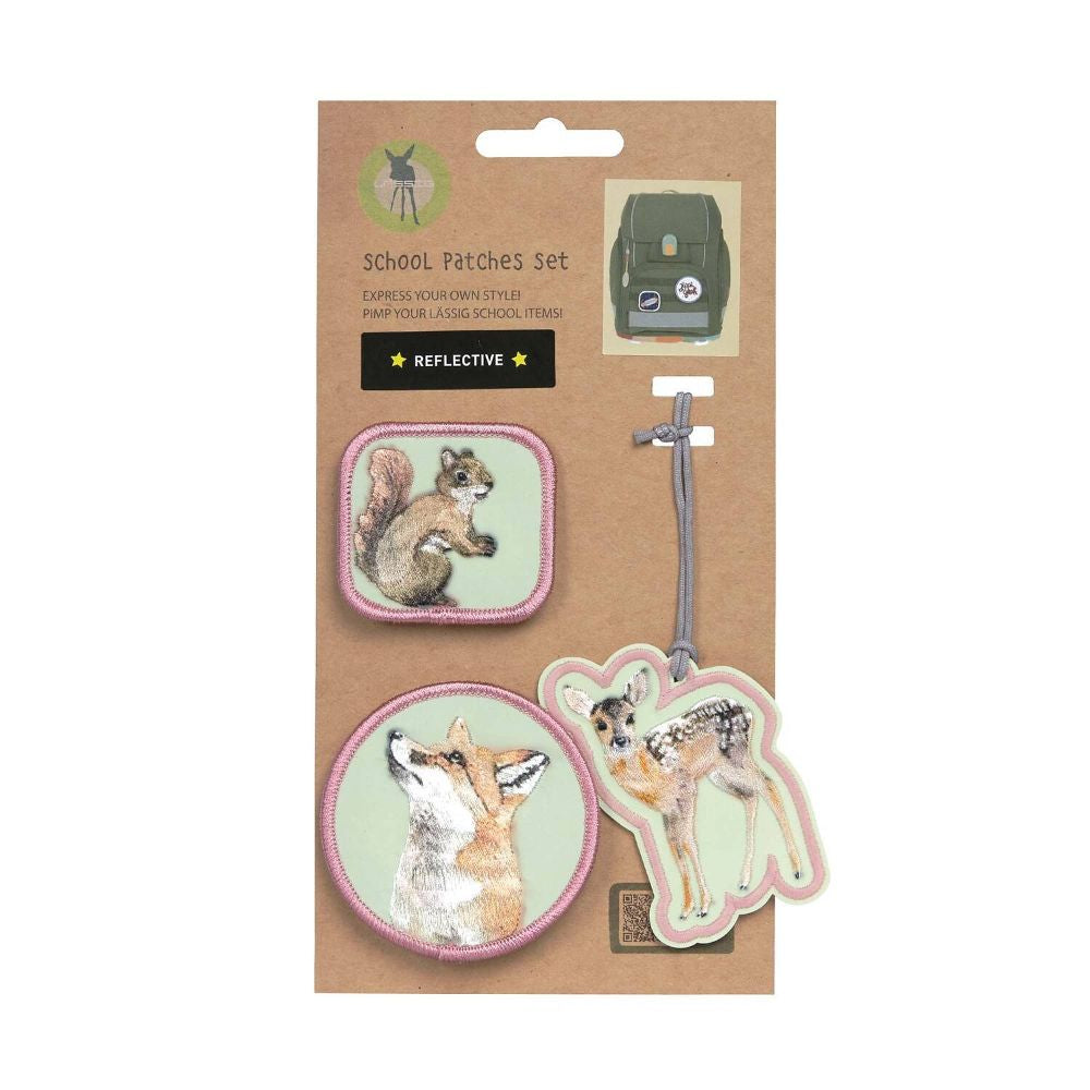 Lässig Forest School Patches Set 3tlg.
