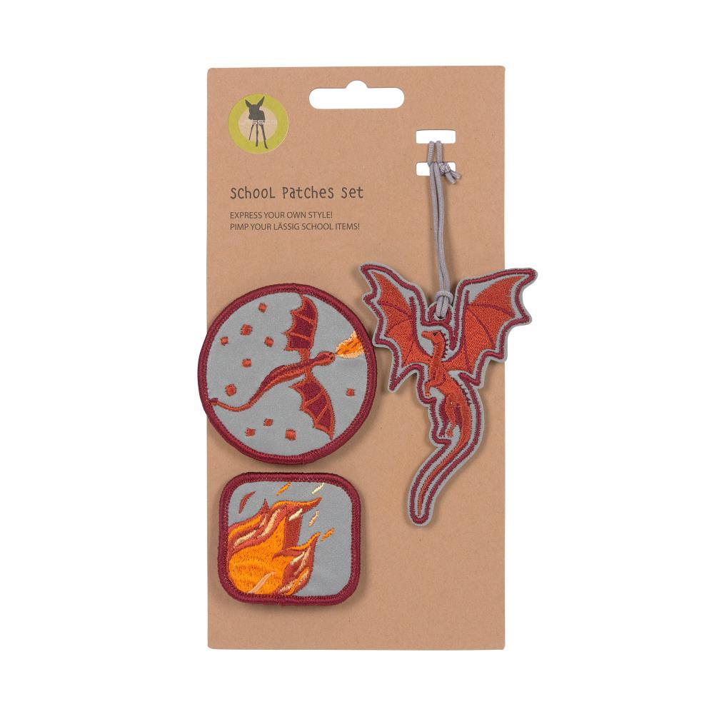 Lässig Dragon School Patches Set 3tlg.