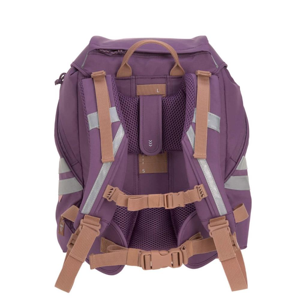 Lässig Flexy Unique Purple Schulrucksack Set 7tlg.