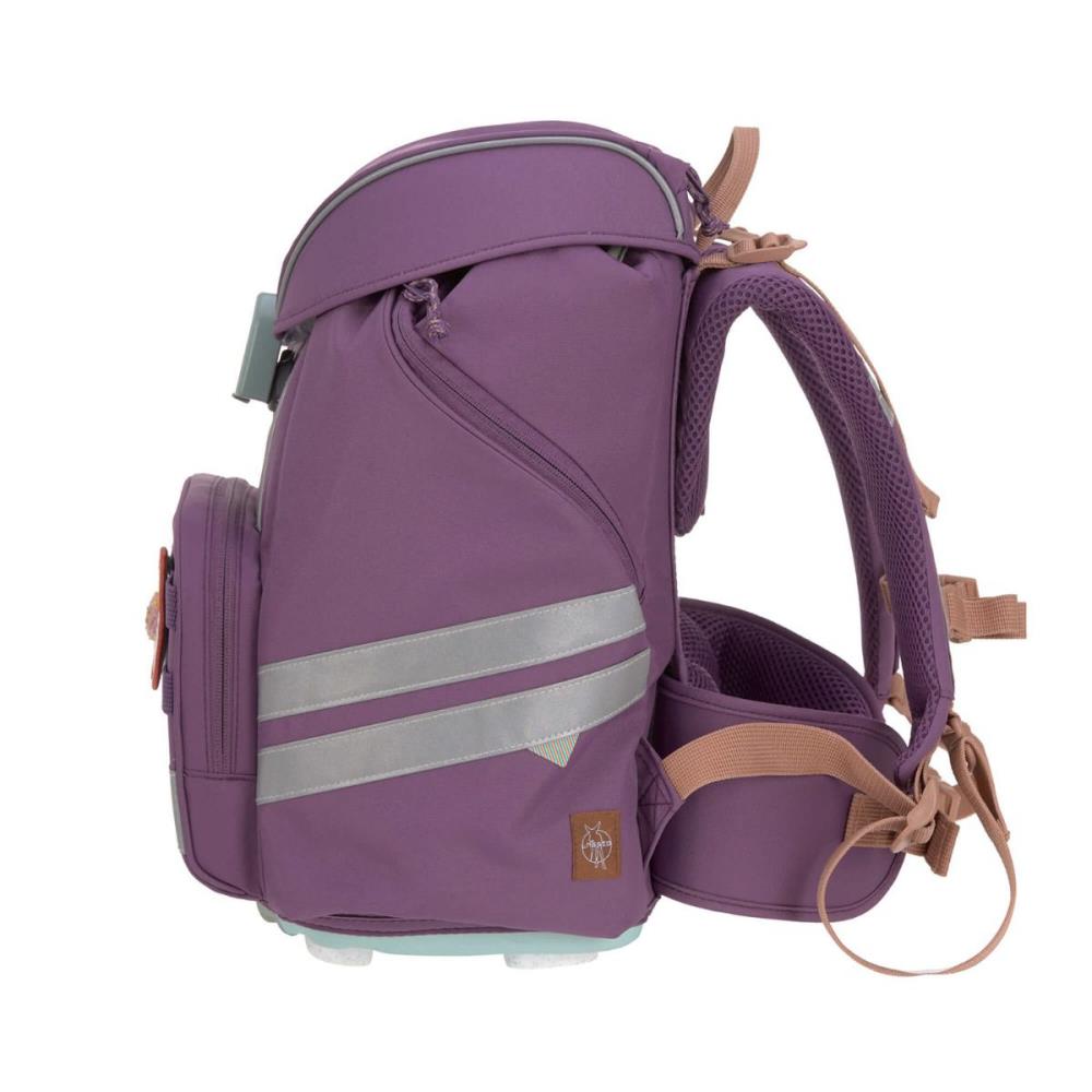 Lässig Flexy Unique Purple Schulrucksack Set 7tlg.