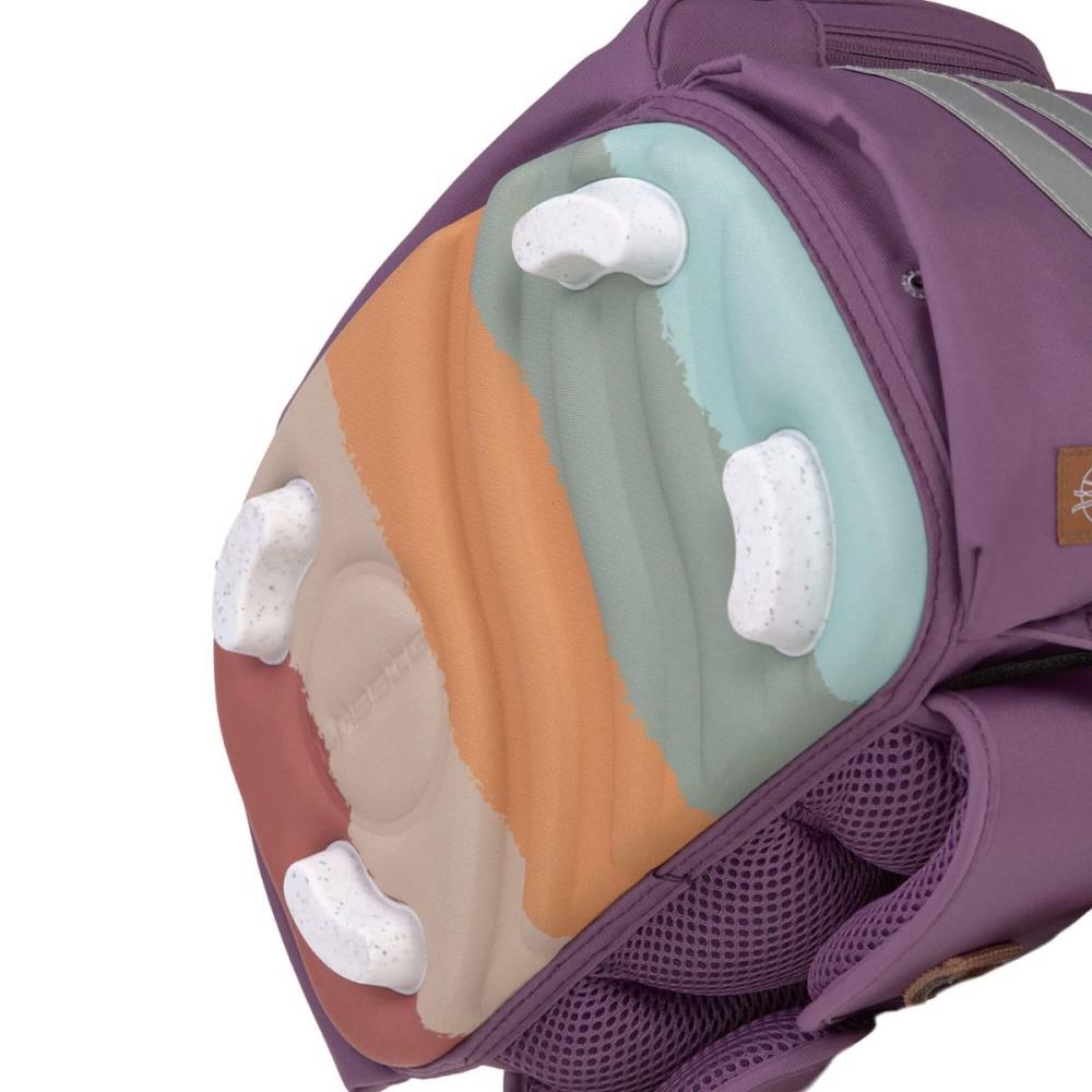 Lässig Flexy Unique Purple Schulrucksack Set 7tlg.