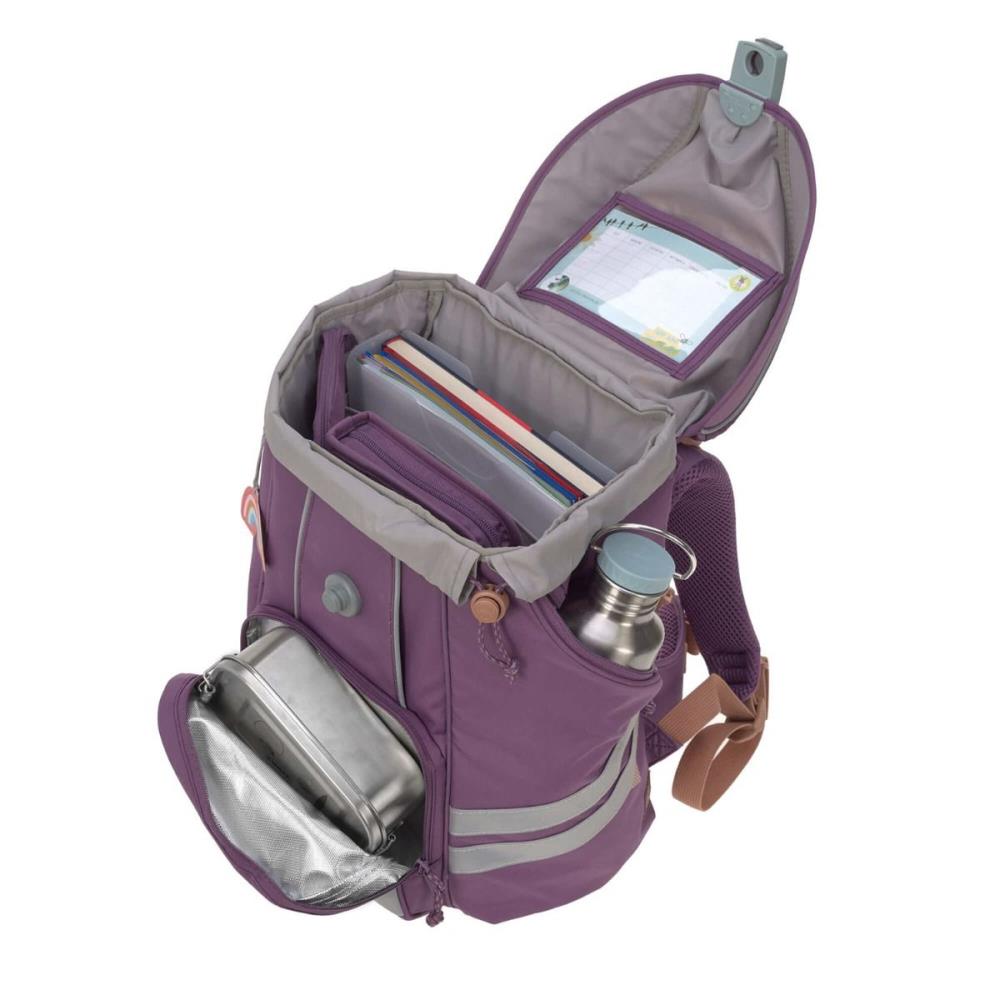 Lässig Flexy Unique Purple Schulrucksack Set 7tlg.