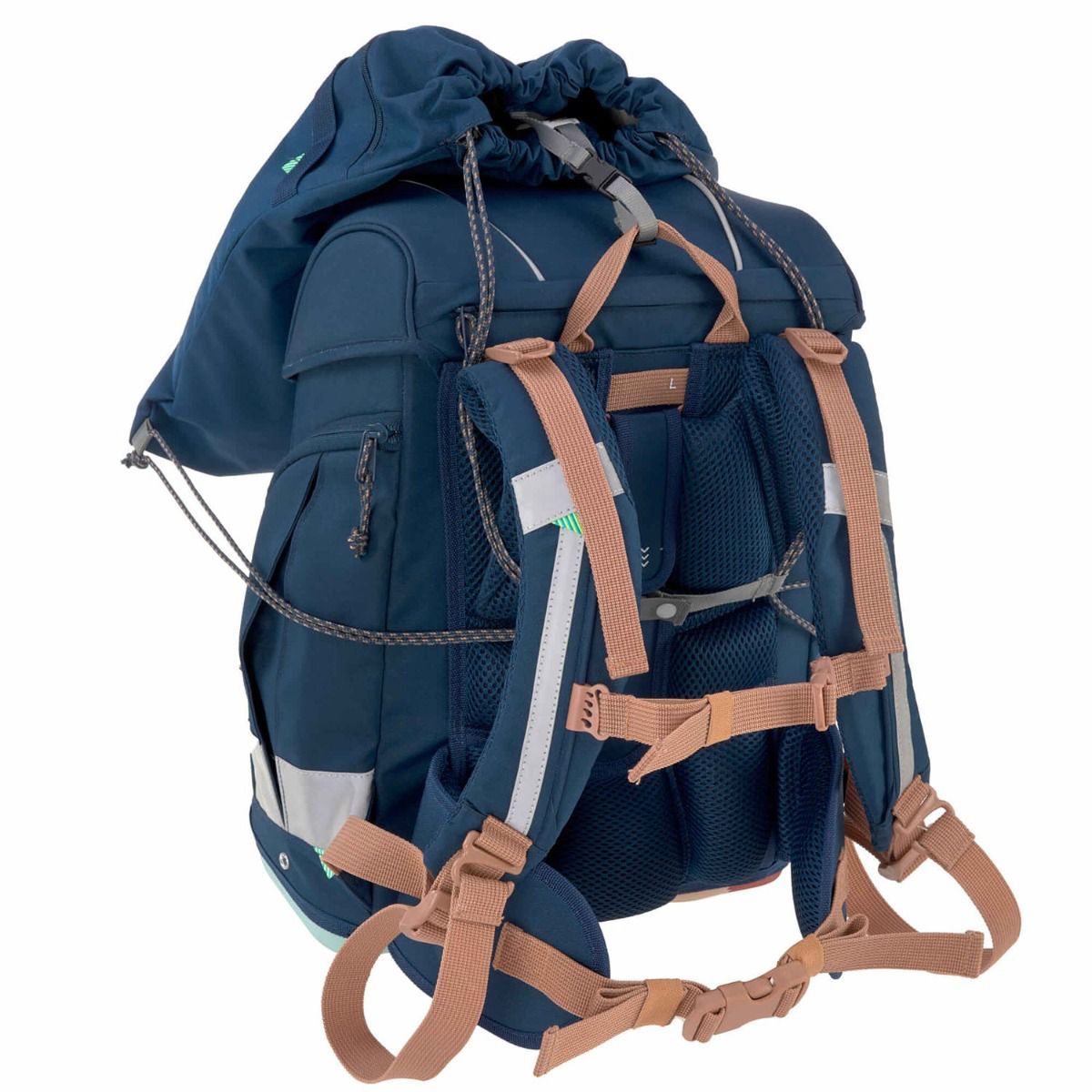 Lässig Boxy Unique Navy Schulranzen Set 7tlg.