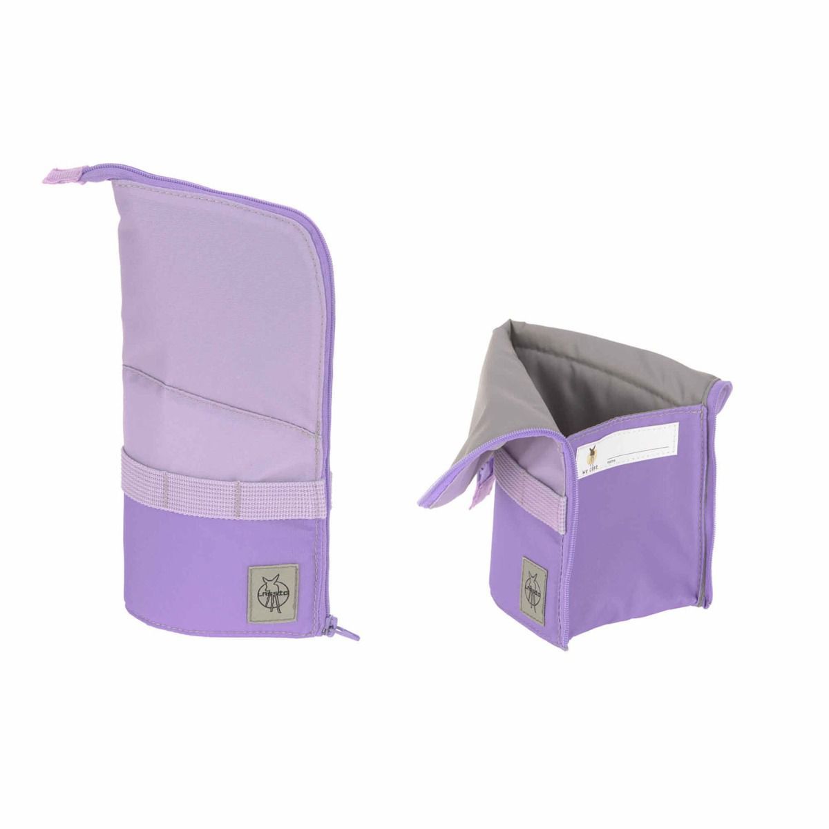 Lässig Boxy Unique Violet Lavender Schulranzen Set 7tlg.