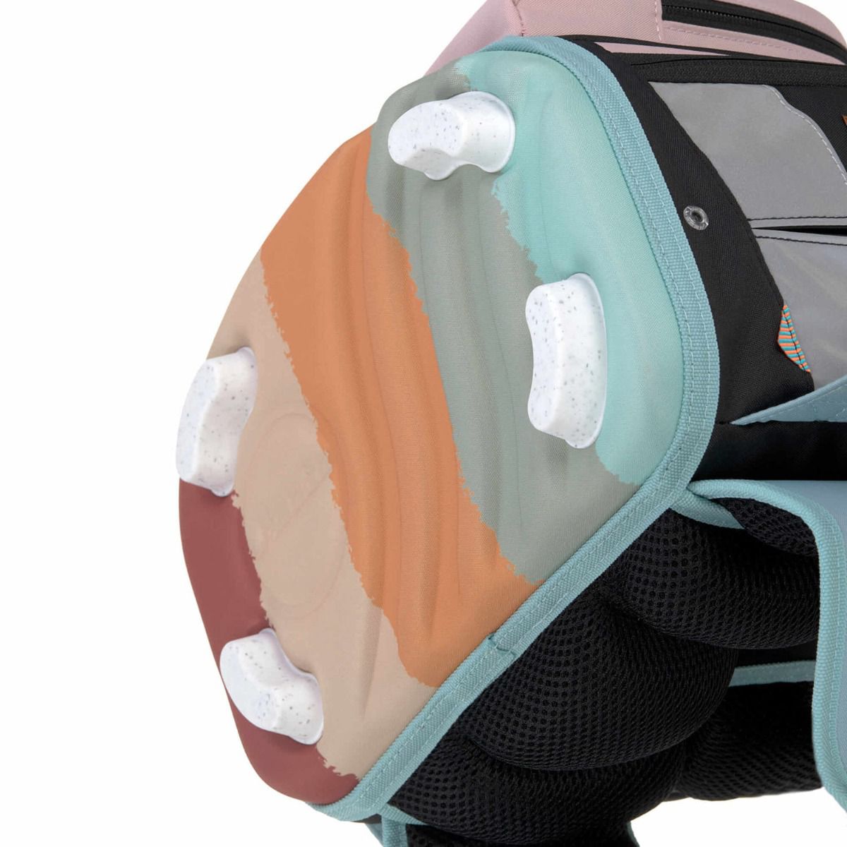 Lässig Boxy Unique Rose Blue Black Schulranzen Set 7tlg.