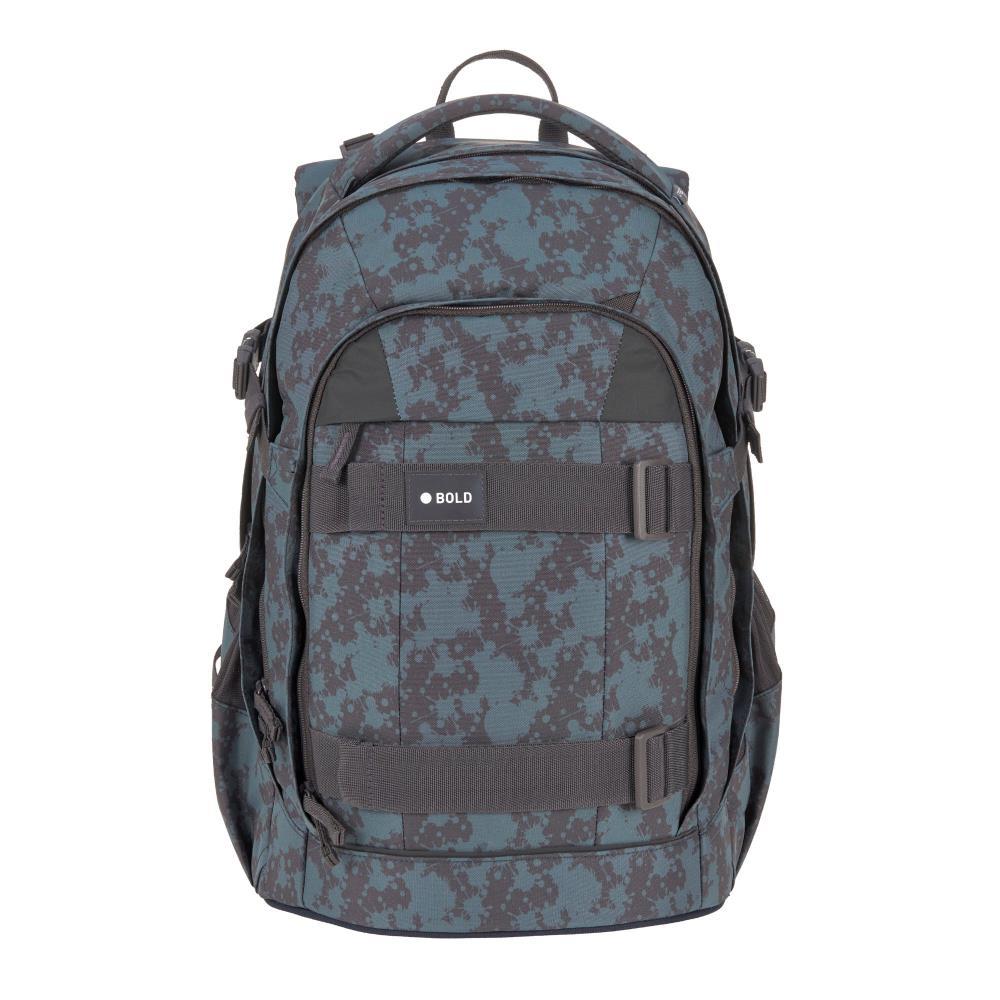 Lässig Bold Origin Spots Blau Schulrucksack