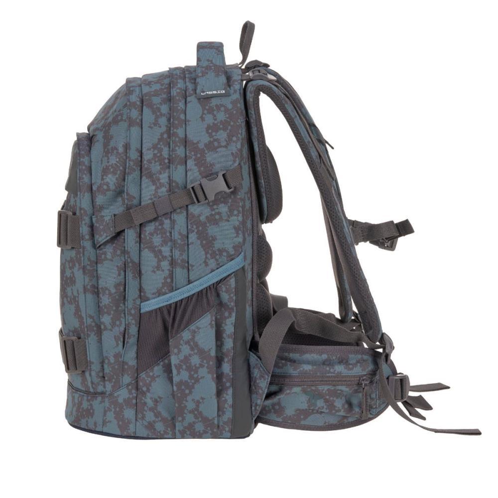 Lässig Bold Origin Spots Blau Schulrucksack