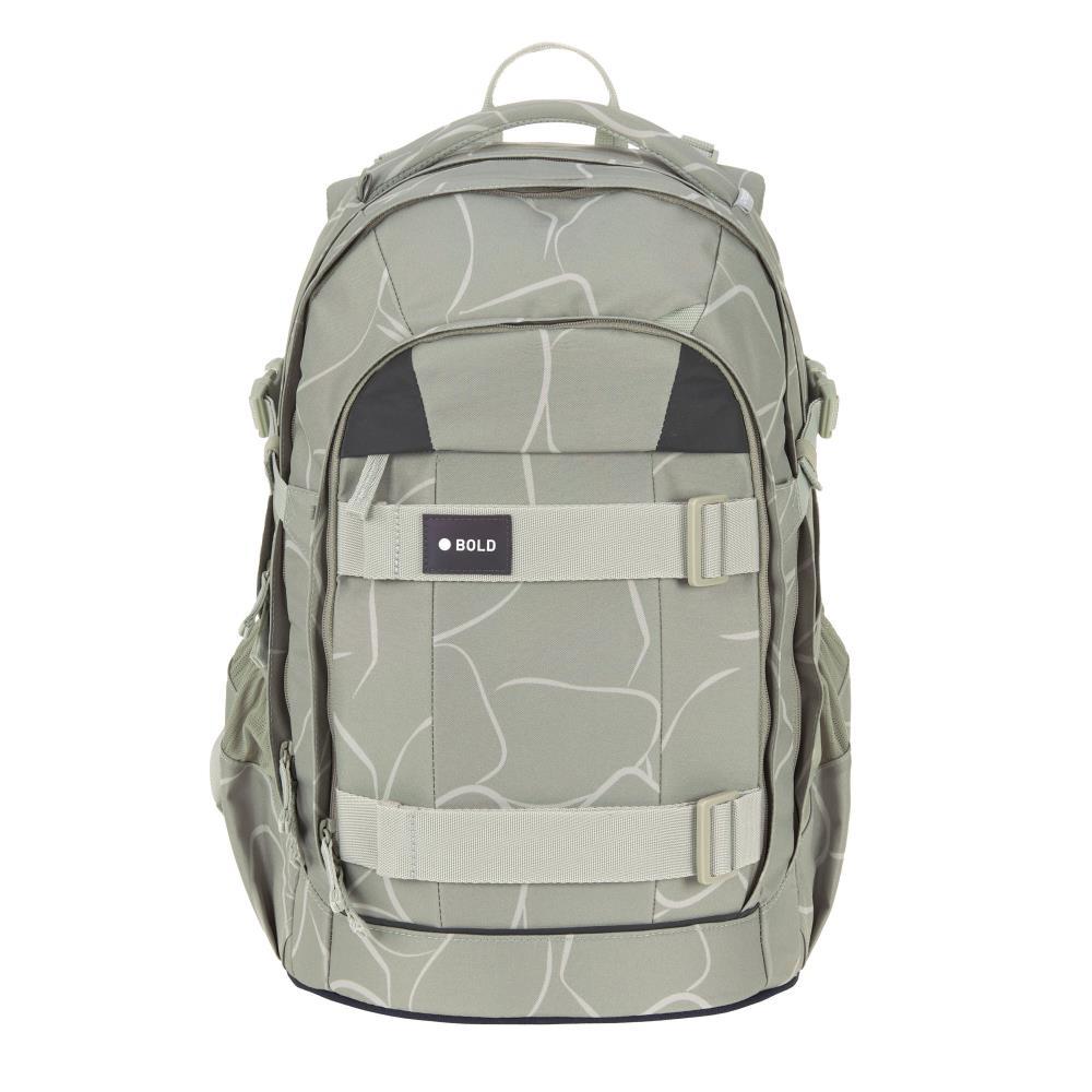 Lässig Bold Origin Curve Sage Schulrucksack