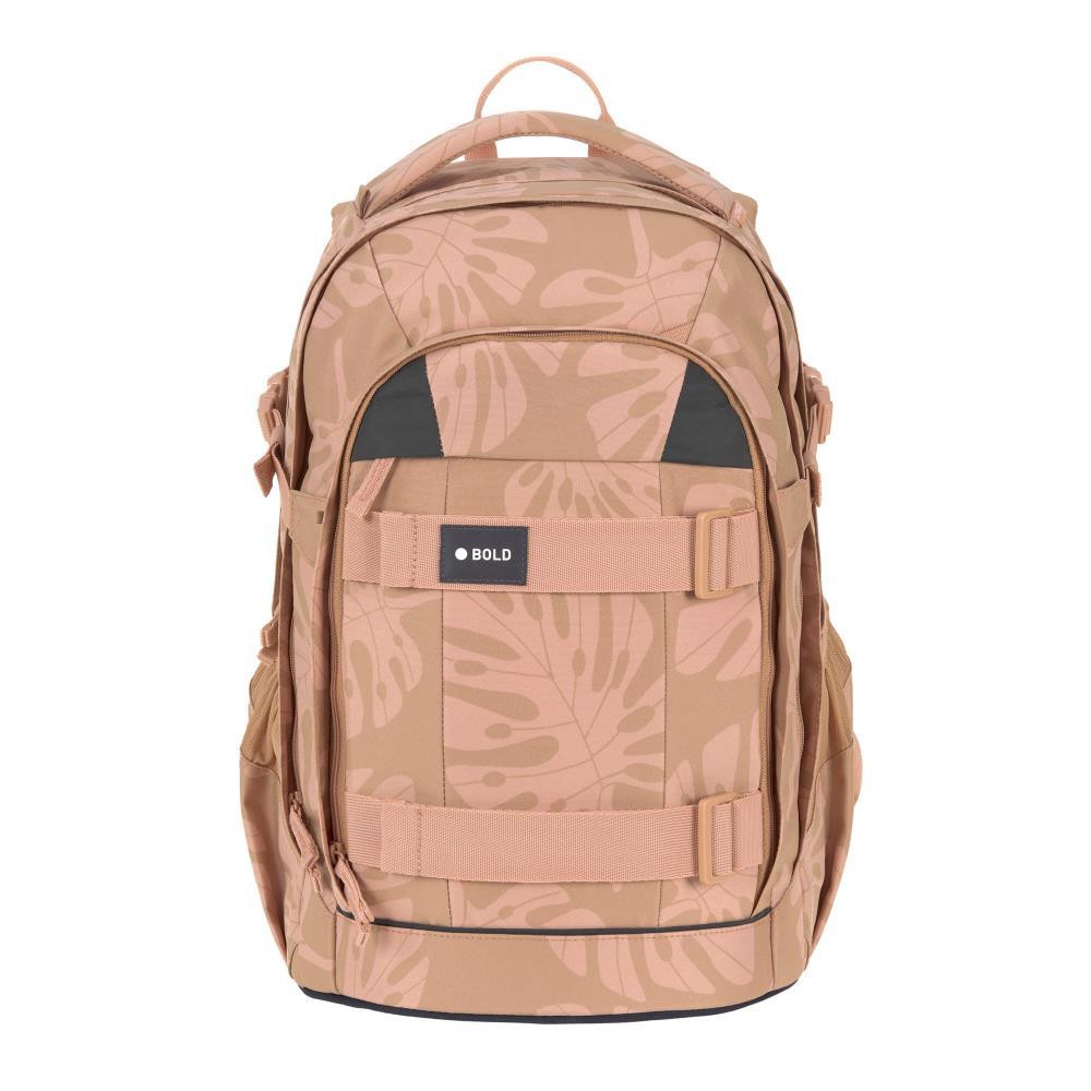 Lässig Bold Origin Leaves Caramel Schulrucksack