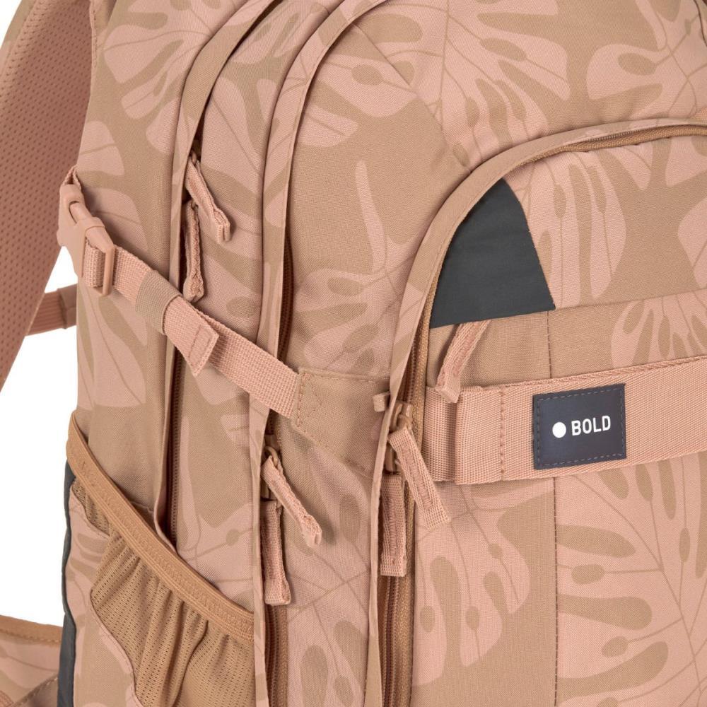 Lässig Bold Origin Leaves Caramel Schulrucksack