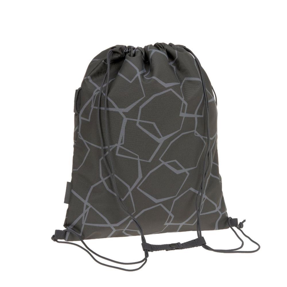 Lässig Bold Edges Grau Sportbeutel