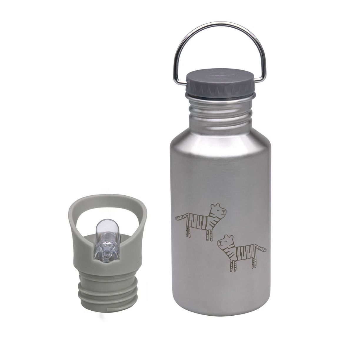 Lässig Adventure Safari Tiger Edelstahl Trinkflasche