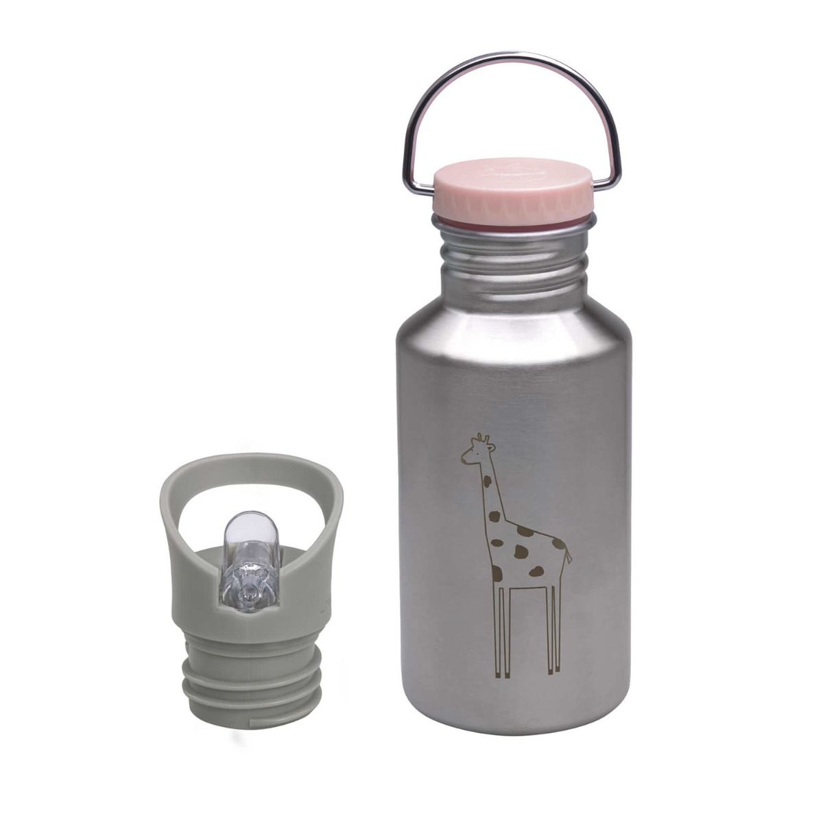 Lässig Adventure Safari Giraffe Edelstahl Trinkflasche