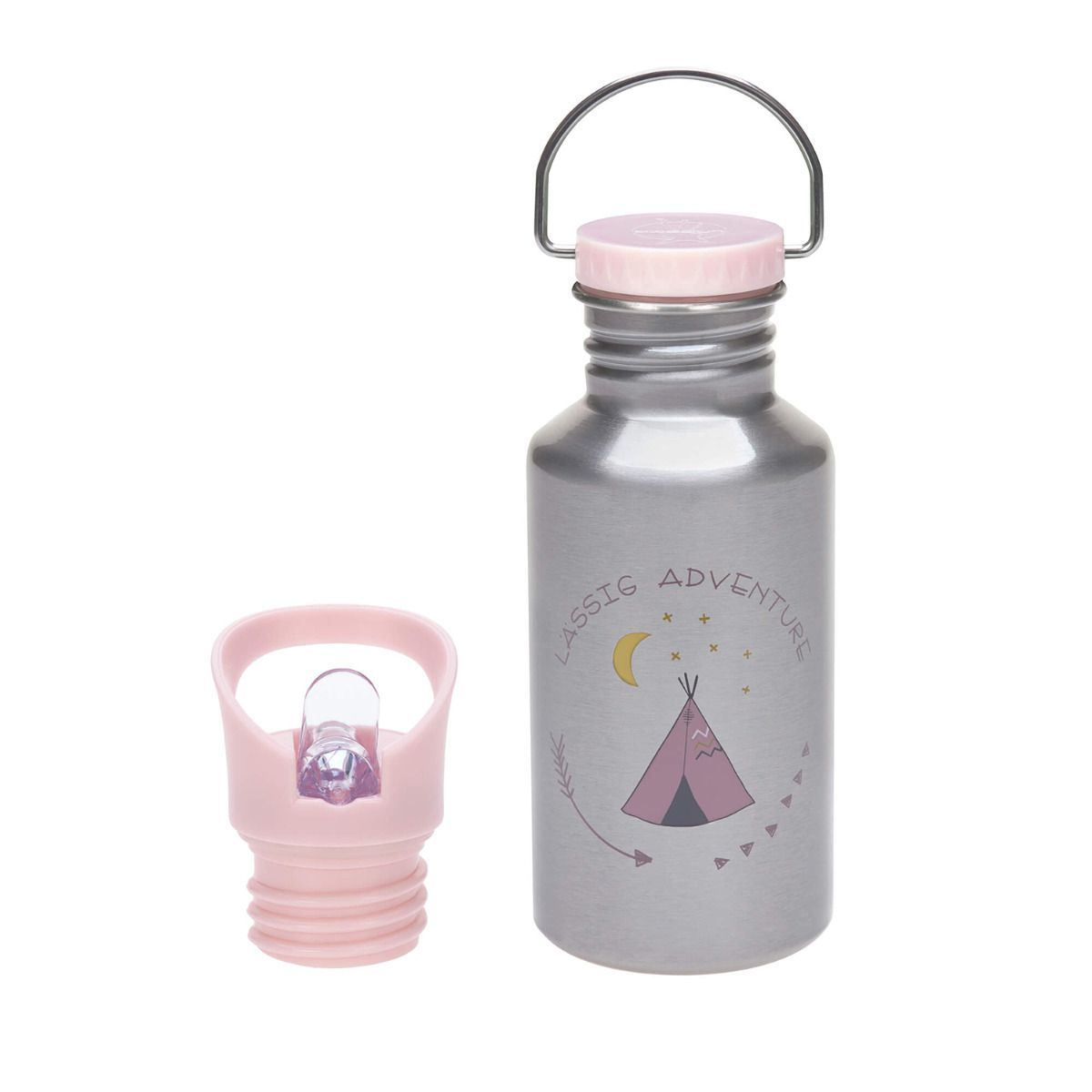 Lässig Adventure Tipi Edelstahl Trinkflasche