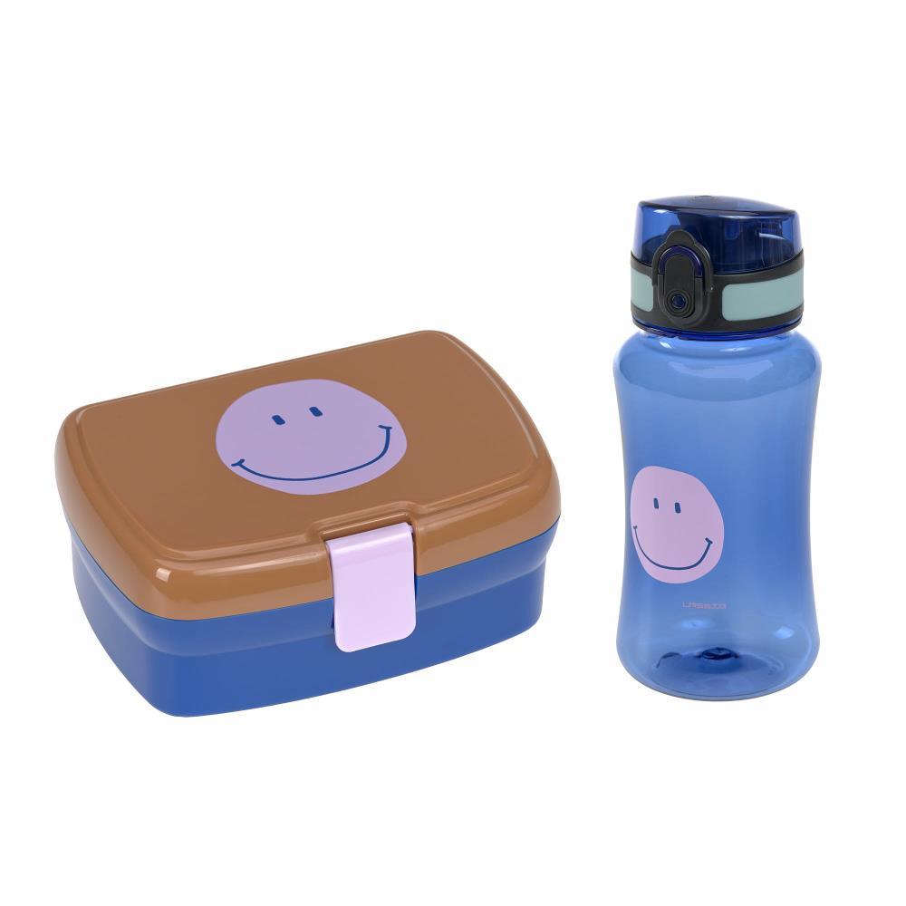 Lässig Little Gang Smile Caramel Blue Lunch Set 2tlg.