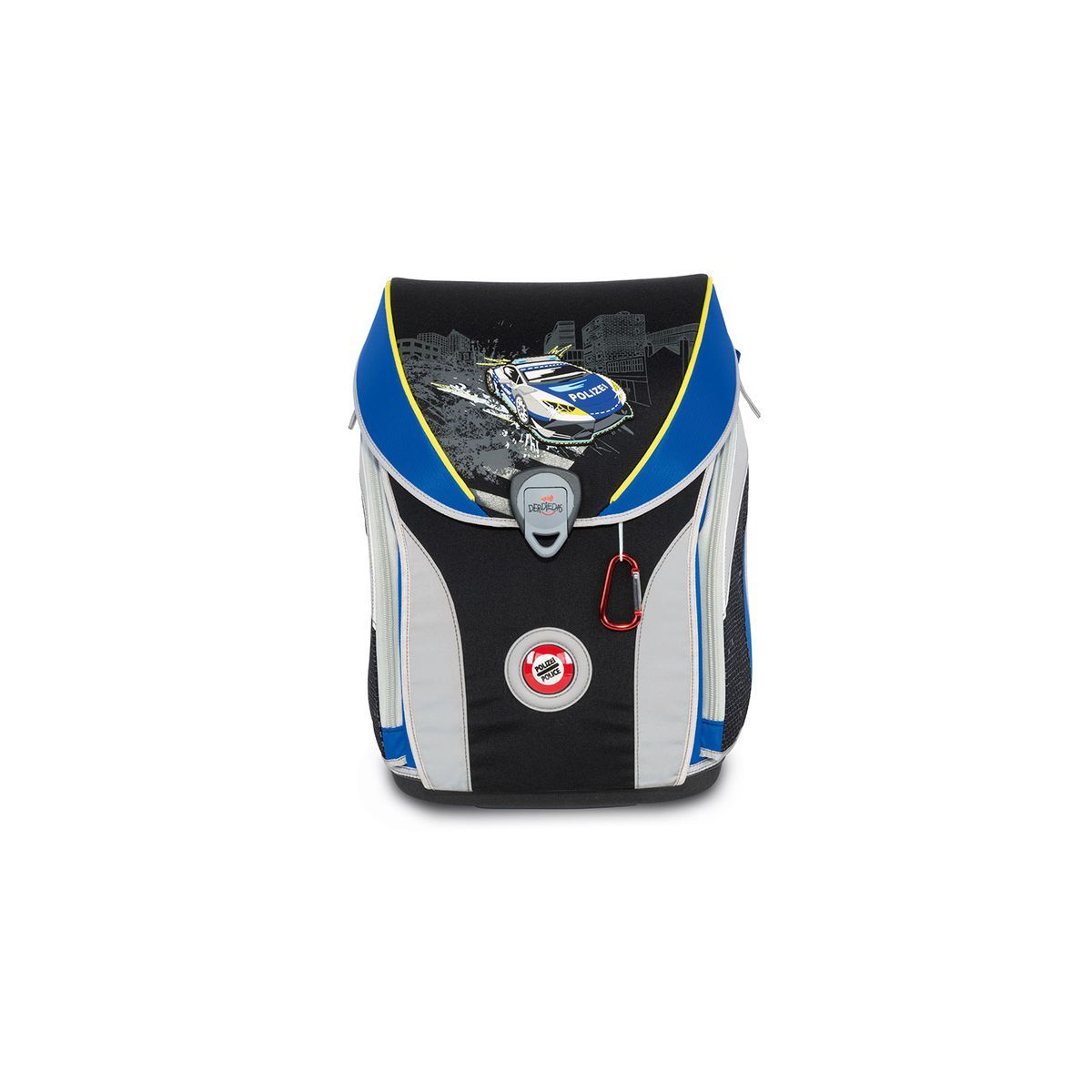 DerDieDas ErgoFlex MAX Speed Police Schulrucksack Set 5tlg.