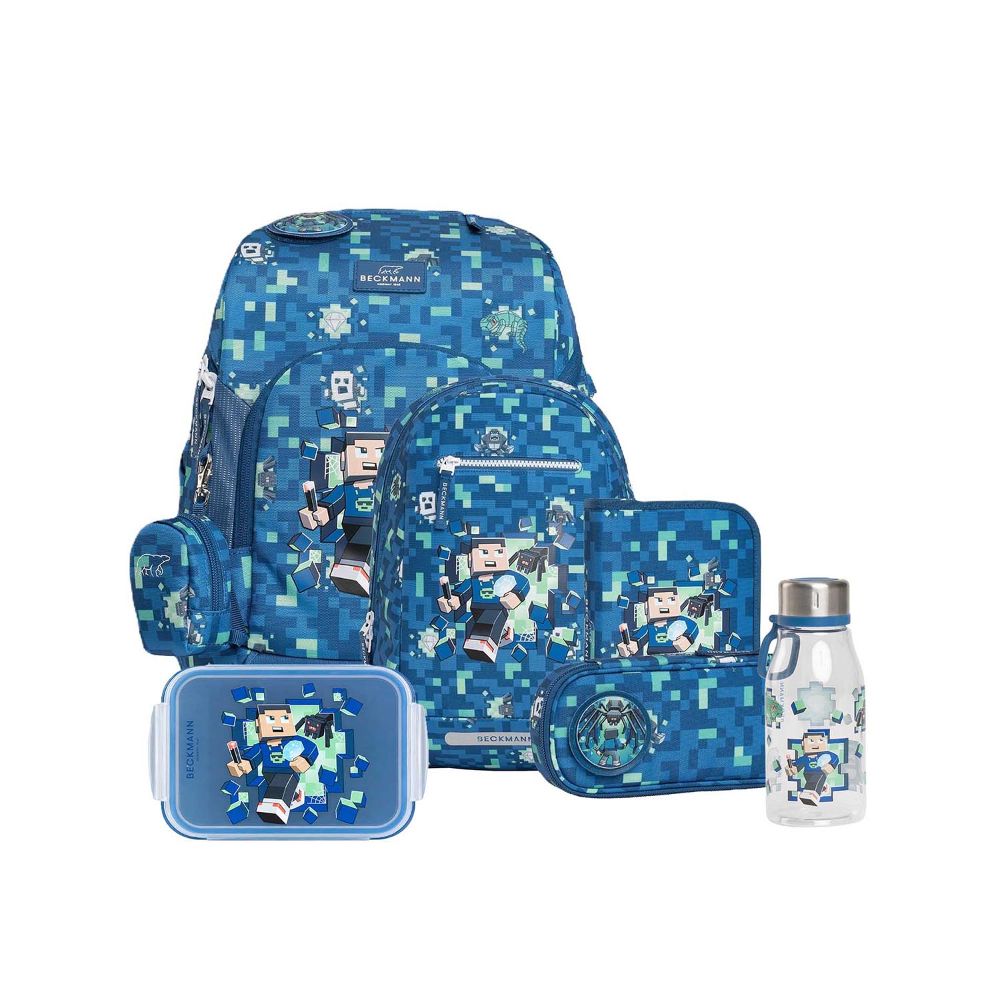 Beckmann Active Air FLX Spider Escape Schulrucksack Set 8tlg.