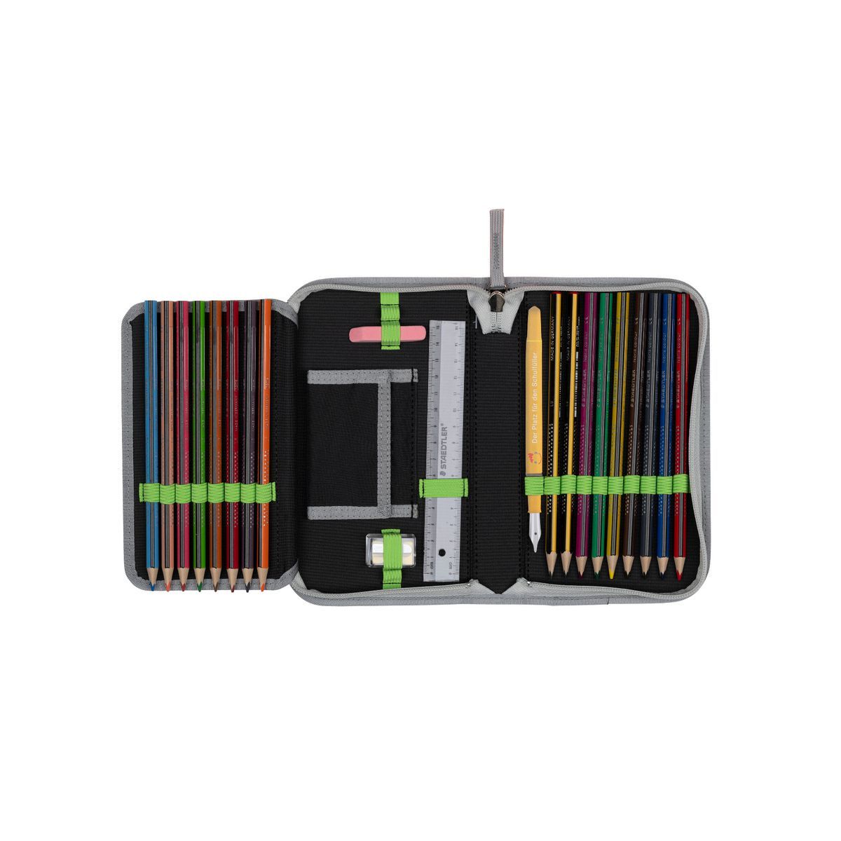 DerDieDas ErgoFlex MAX BUTTONS Scorpio Schulranzen Set 5tlg.