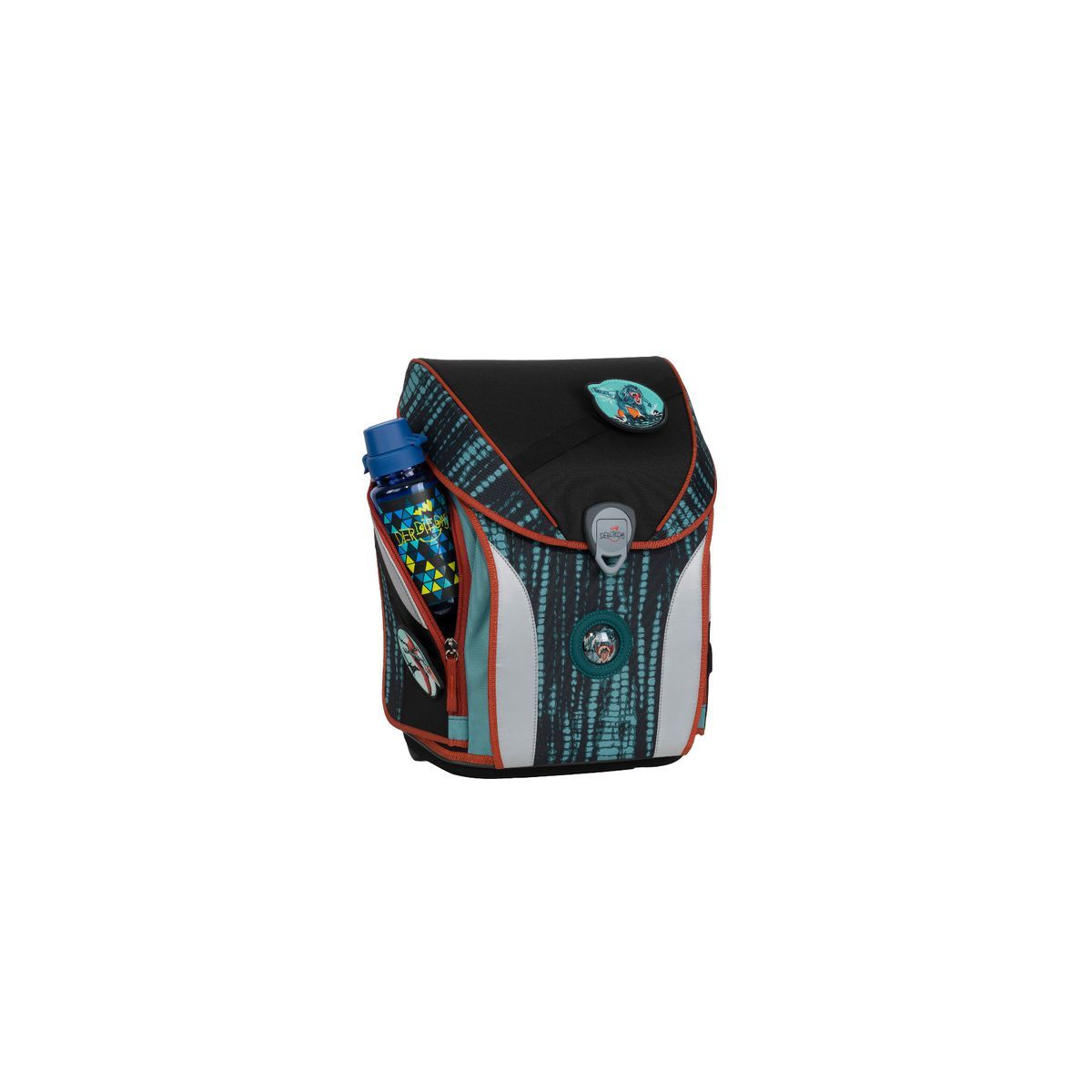 DerDieDas ErgoFlex MAX BUTTONS Big Rex Schulranzen Set 5tlg.