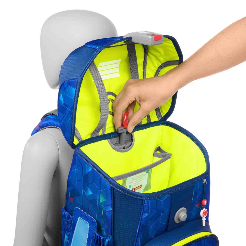 Step by Step Cloud Police Truck Charly Schulranzen Set 5tlg.