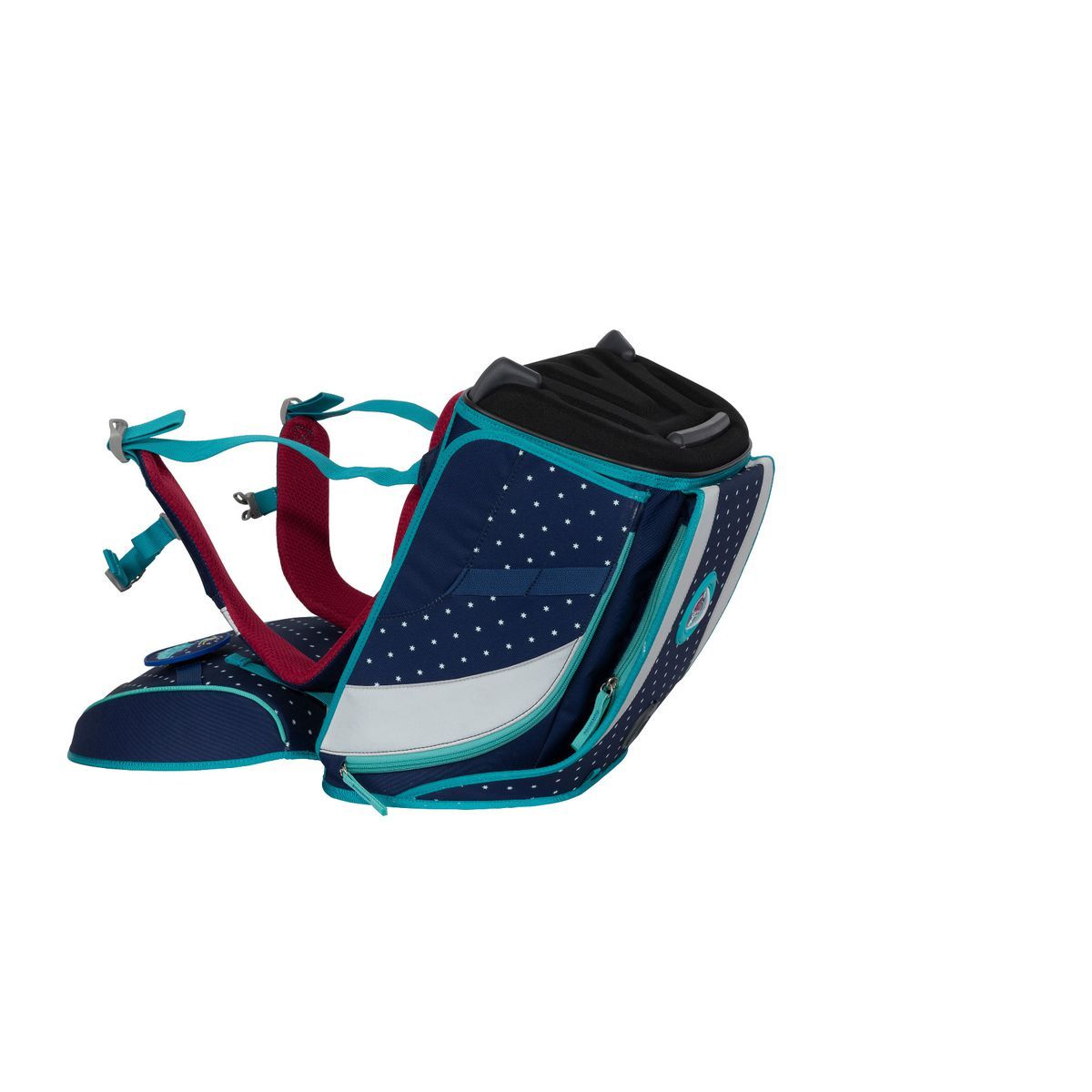 DerDieDas ErgoFlex MAX BUTTONS Star Princess Schulranzen Set 5tlg.