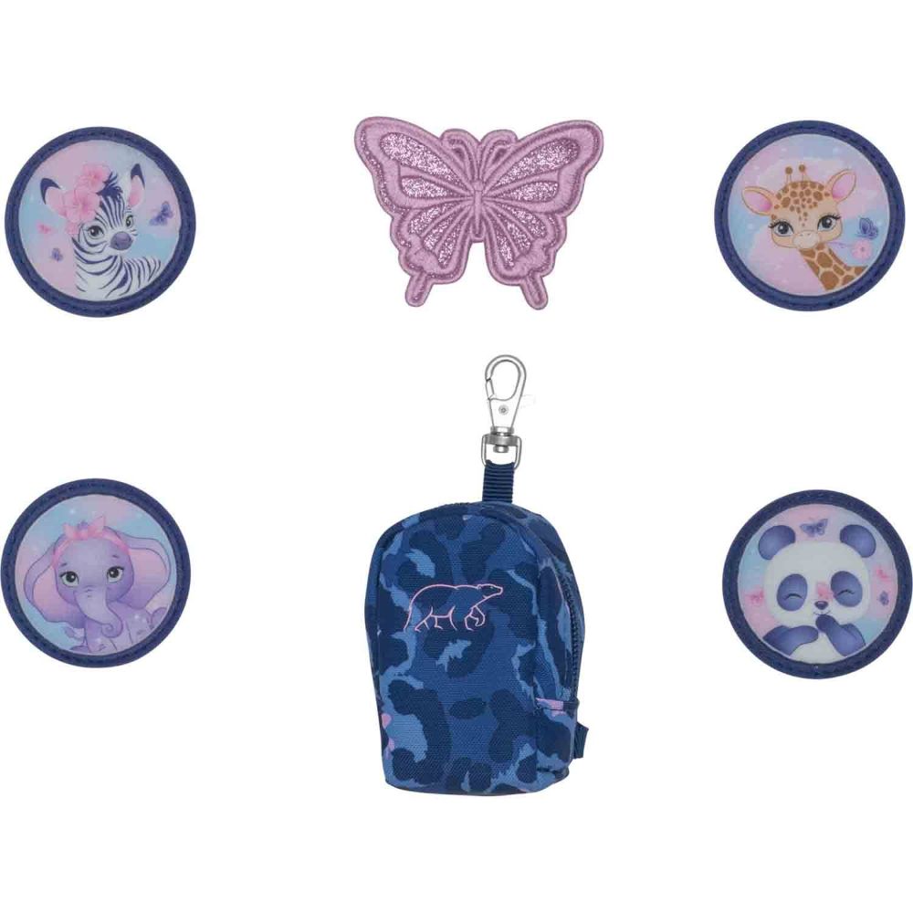 Beckmann Plus Air Cheeta Schulranzen Set 8tlg.