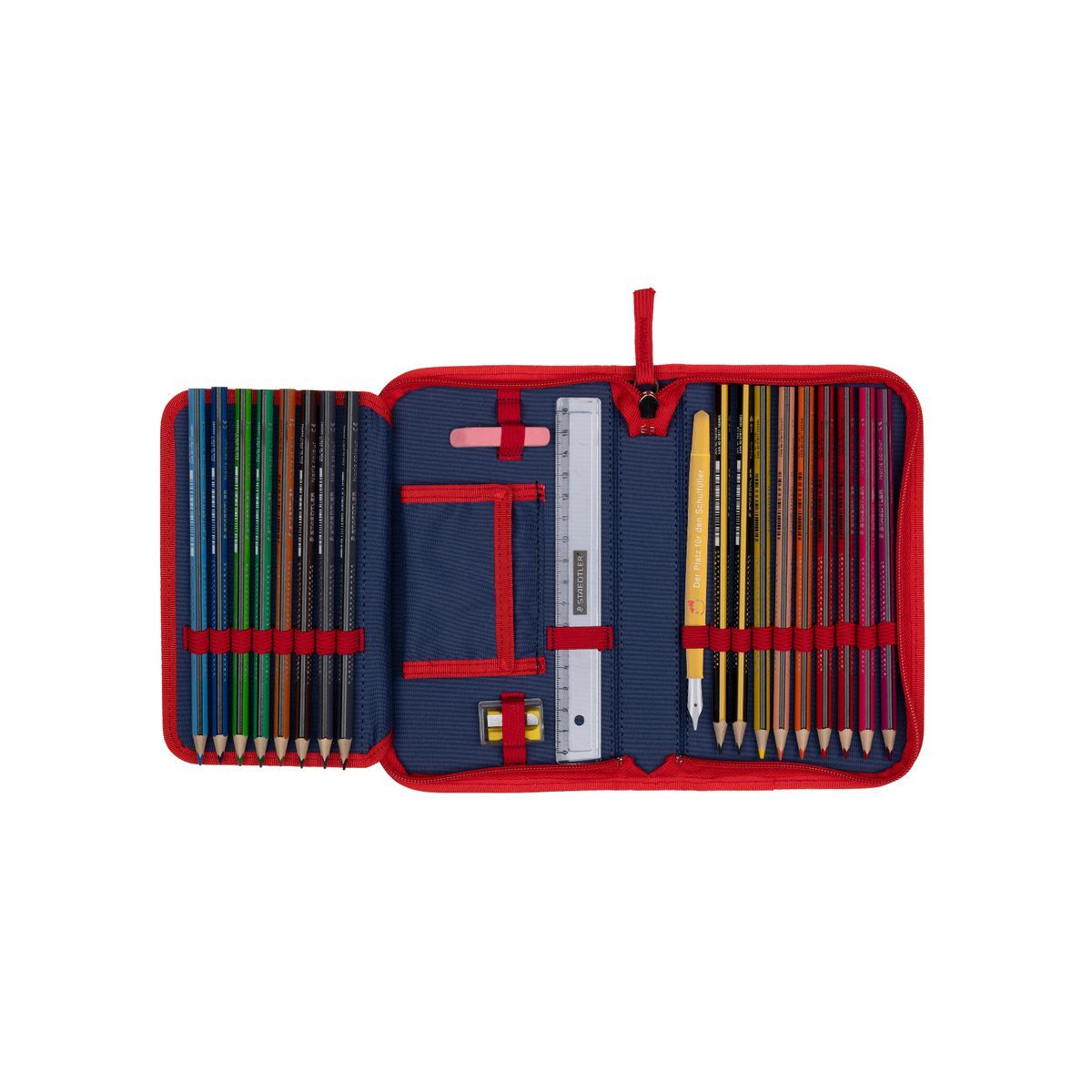 DerDieDas ErgoFlex Exklusiv LED Superheld Schulrucksack Set 5tlg.