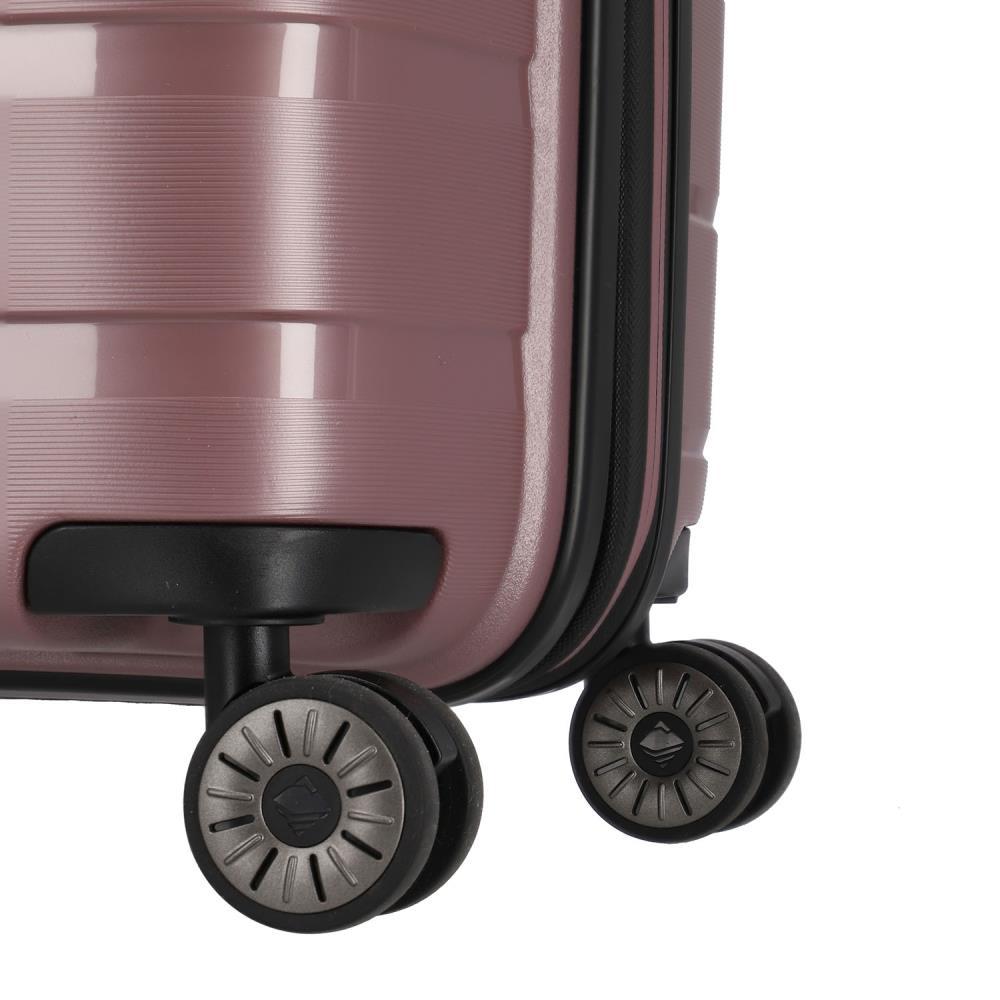 Travelite Air Base Flieder 4-Rollen Trolley L 77cm