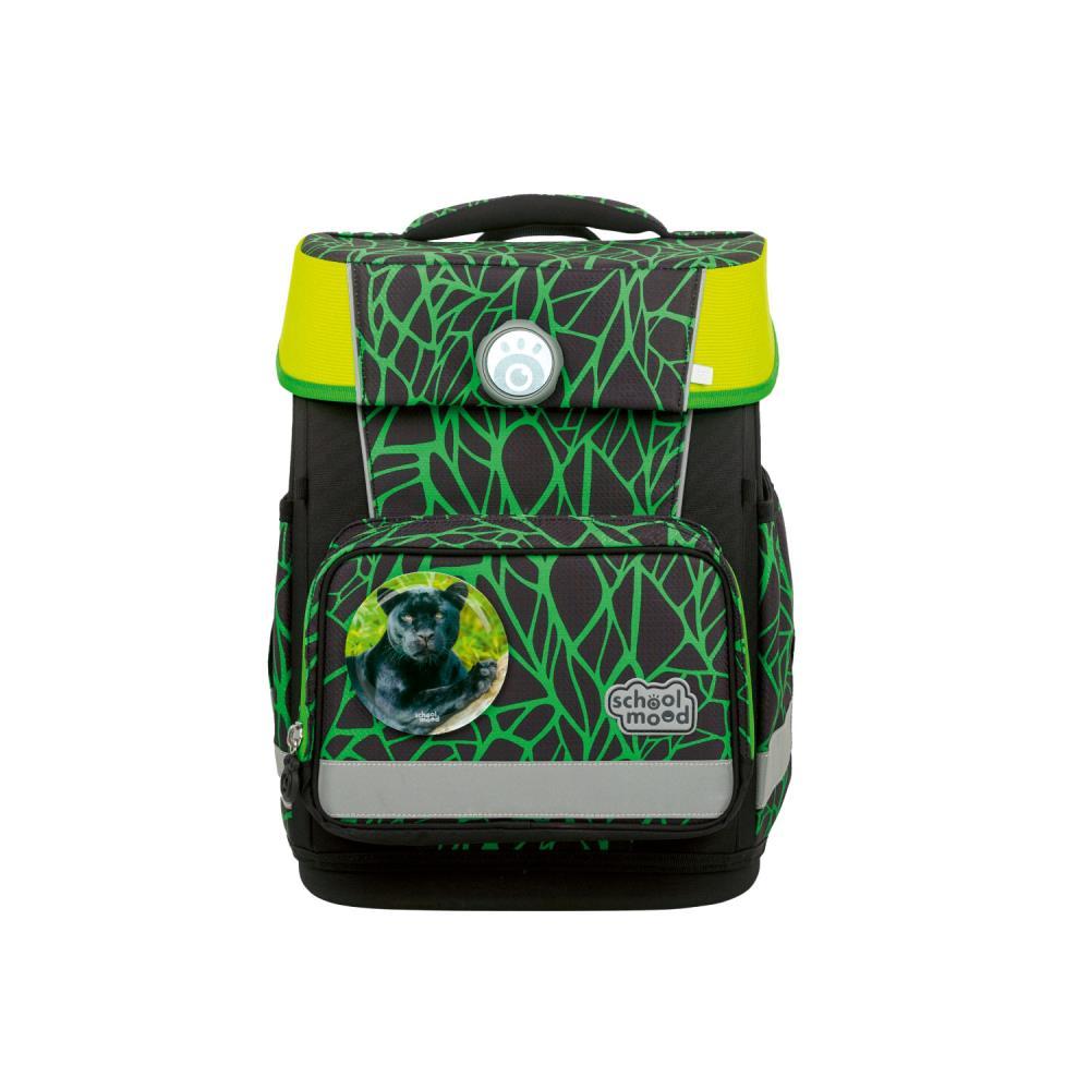 School Mood Champion Linus Panther Schulranzen Set 7tlg.