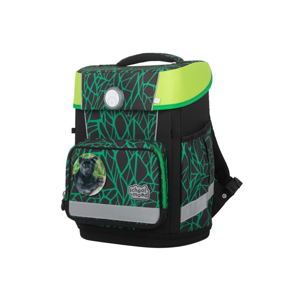 School Mood Champion Linus Panther Schulranzen Set 7tlg.