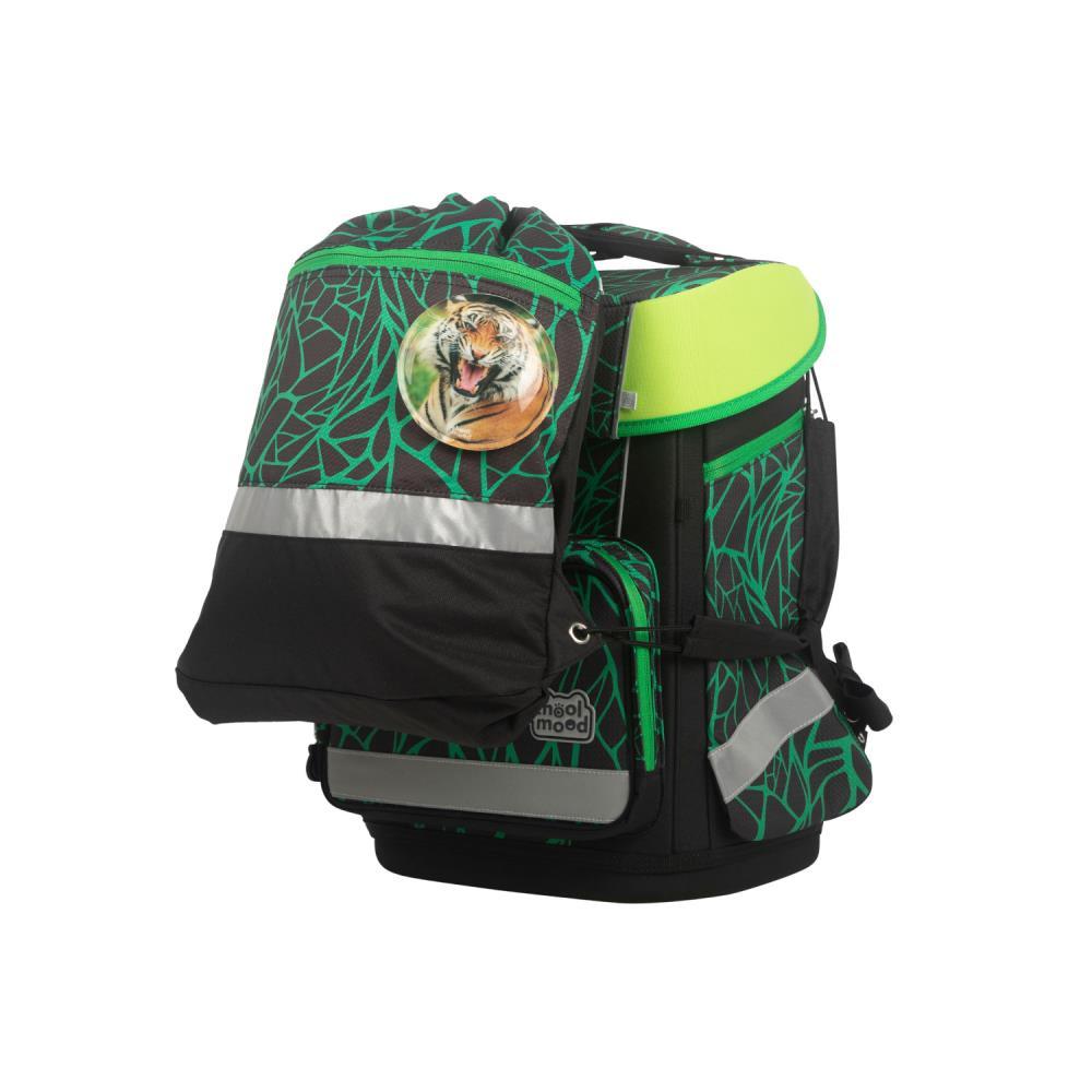 School Mood Champion Linus Panther Schulranzen Set 7tlg.