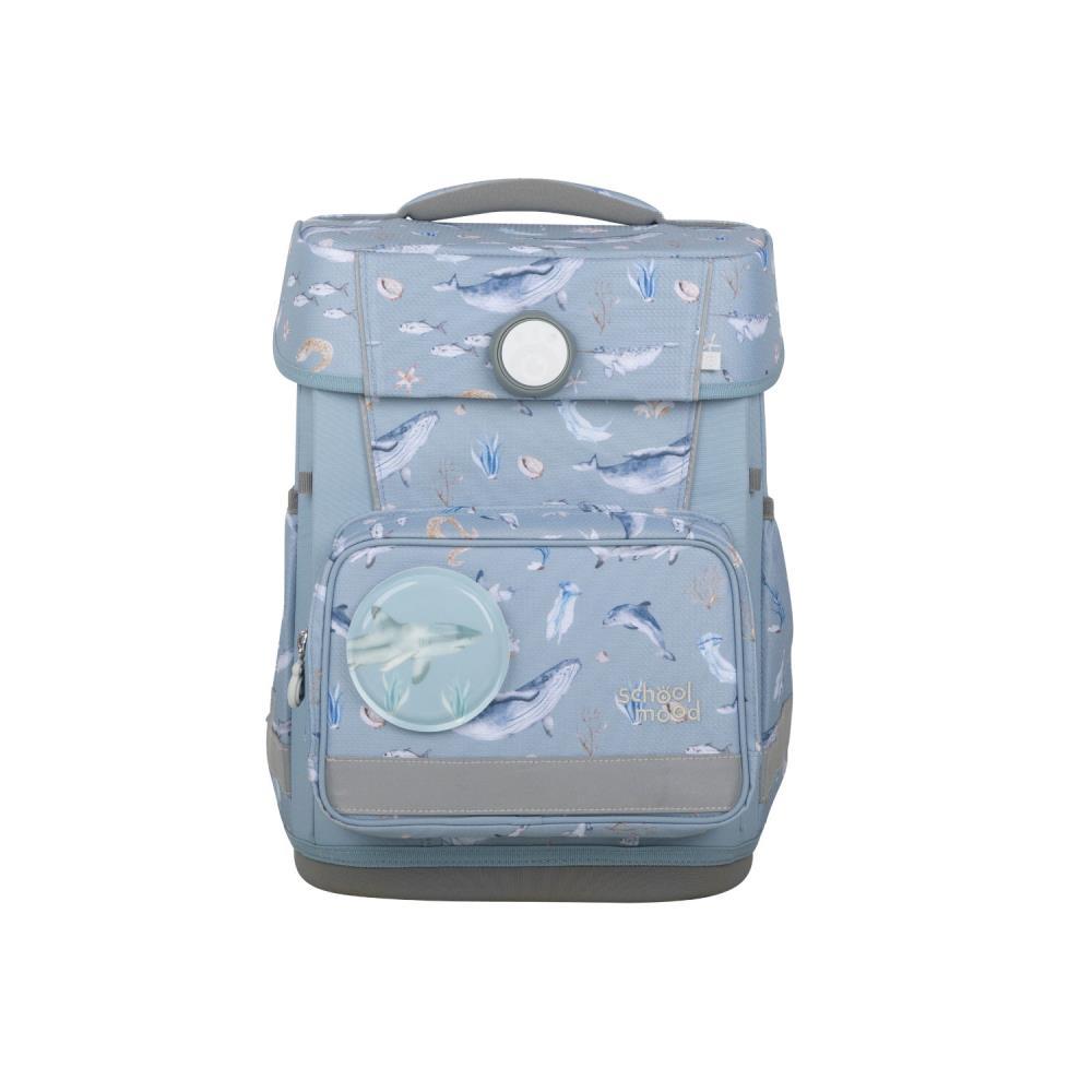 School Mood Champion Aqua Nordic Collection Schulranzen Set 7tlg.