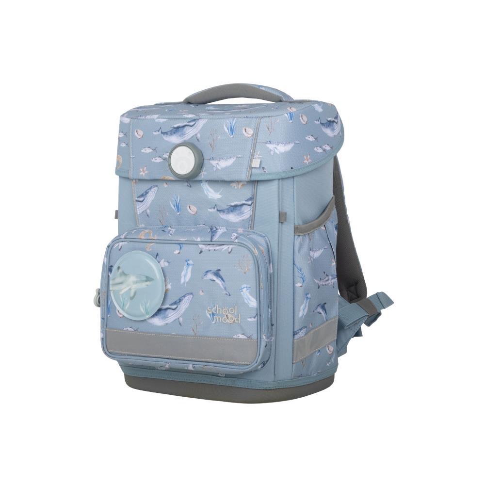 School Mood Champion Aqua Nordic Collection Schulranzen Set 7tlg.
