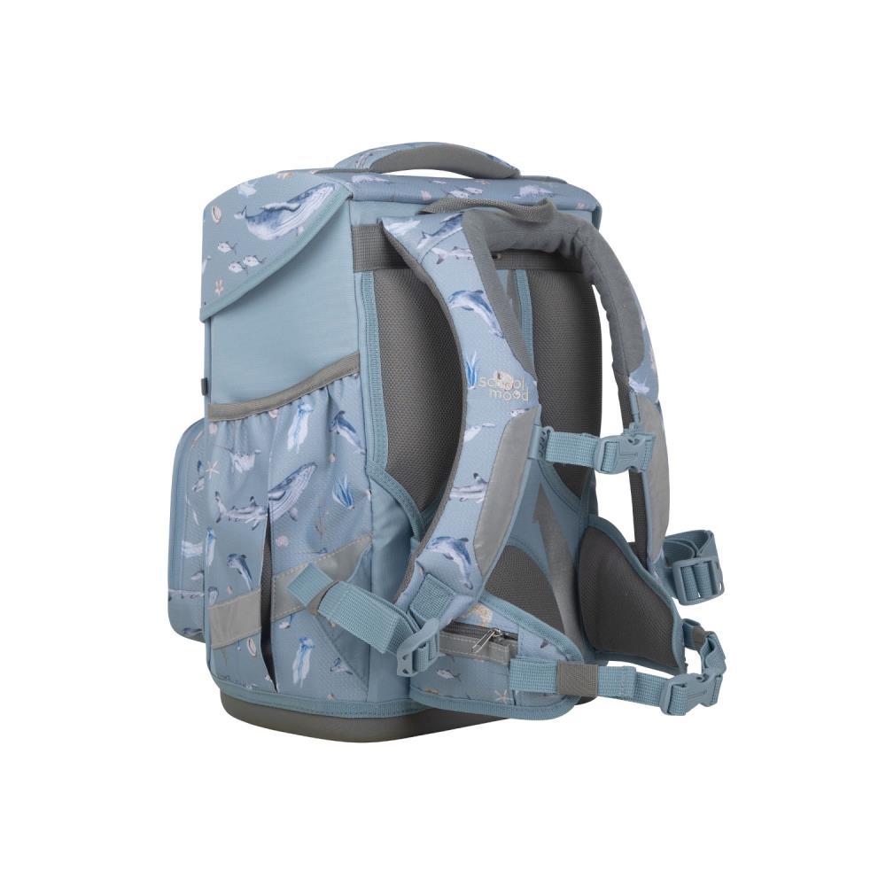 School Mood Champion Aqua Nordic Collection Schulranzen Set 7tlg.